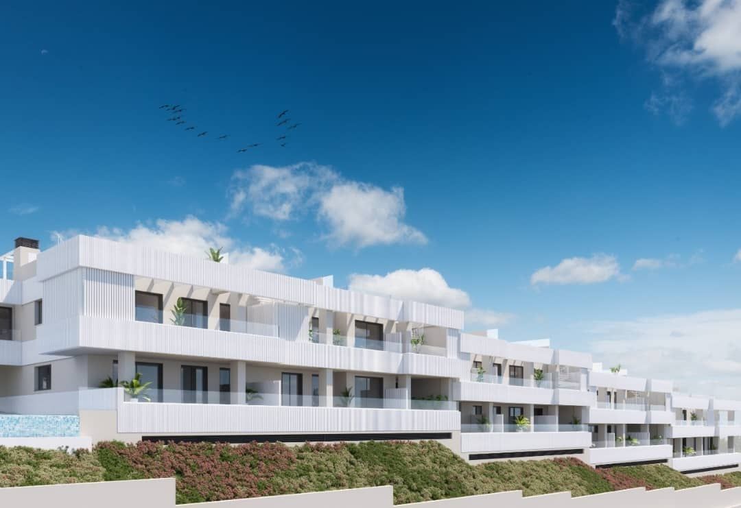 Penthouse for sale in Rancho Domingo, Benalmádena - exterior view of new-build development