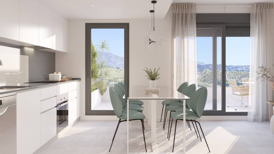 Development grounds and pathways, La Cala de Mijas, Mijas