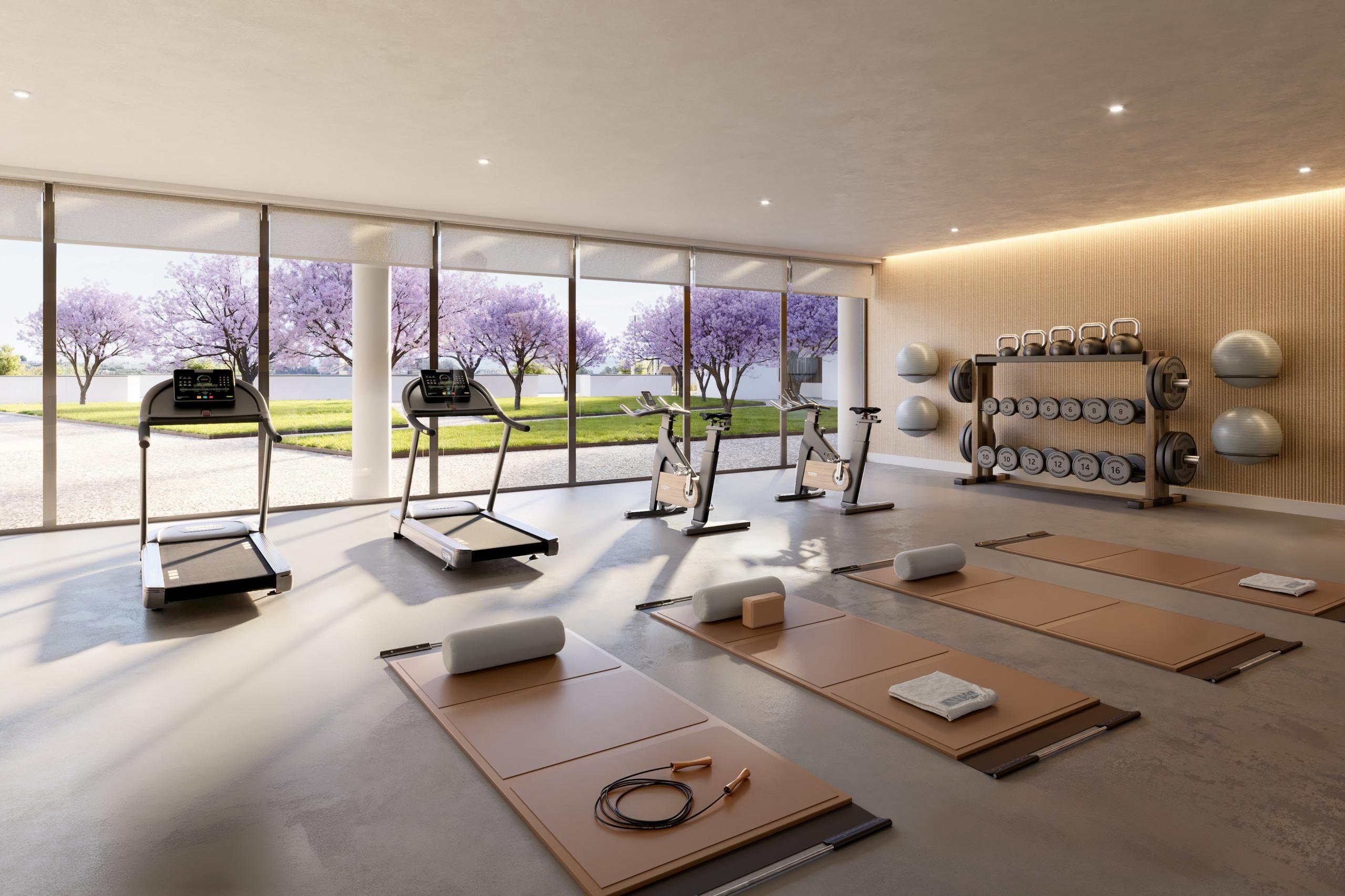 Communal pool area in new-build development, Selwo, Estepona