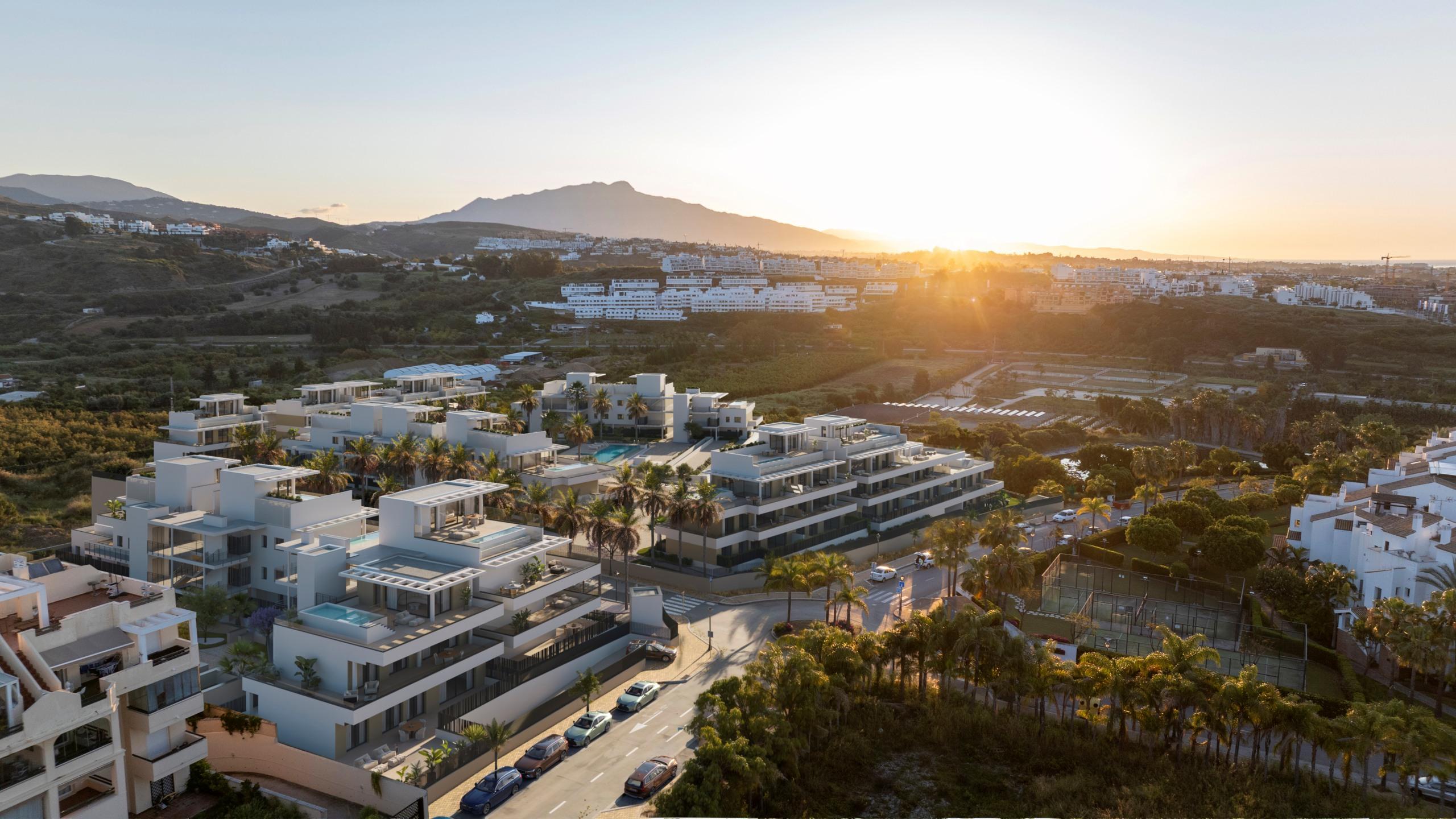 Parking or garage area in new-build development, Selwo, Estepona