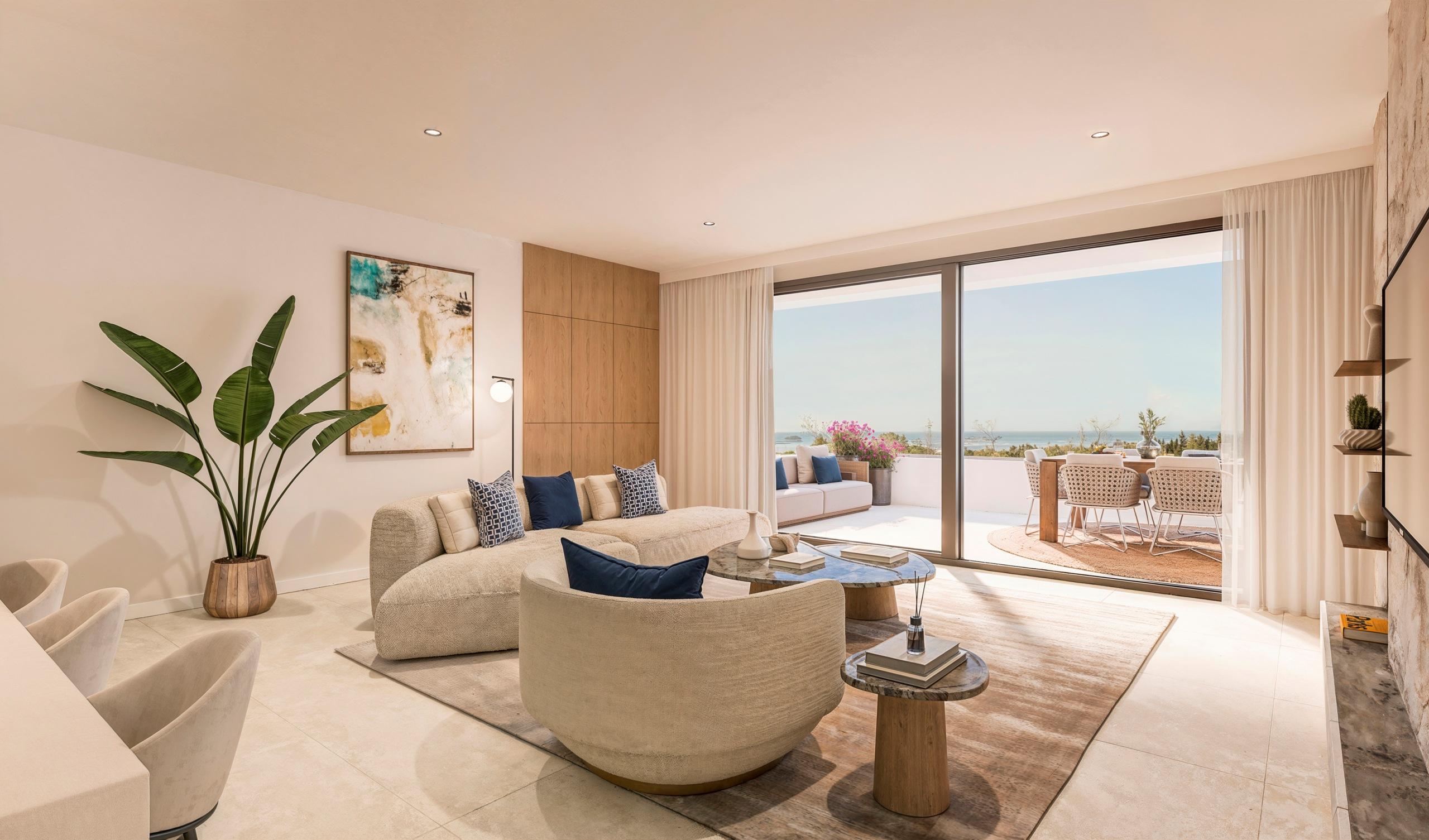 Second bathroom in 4-bedroom penthouse, Selwo