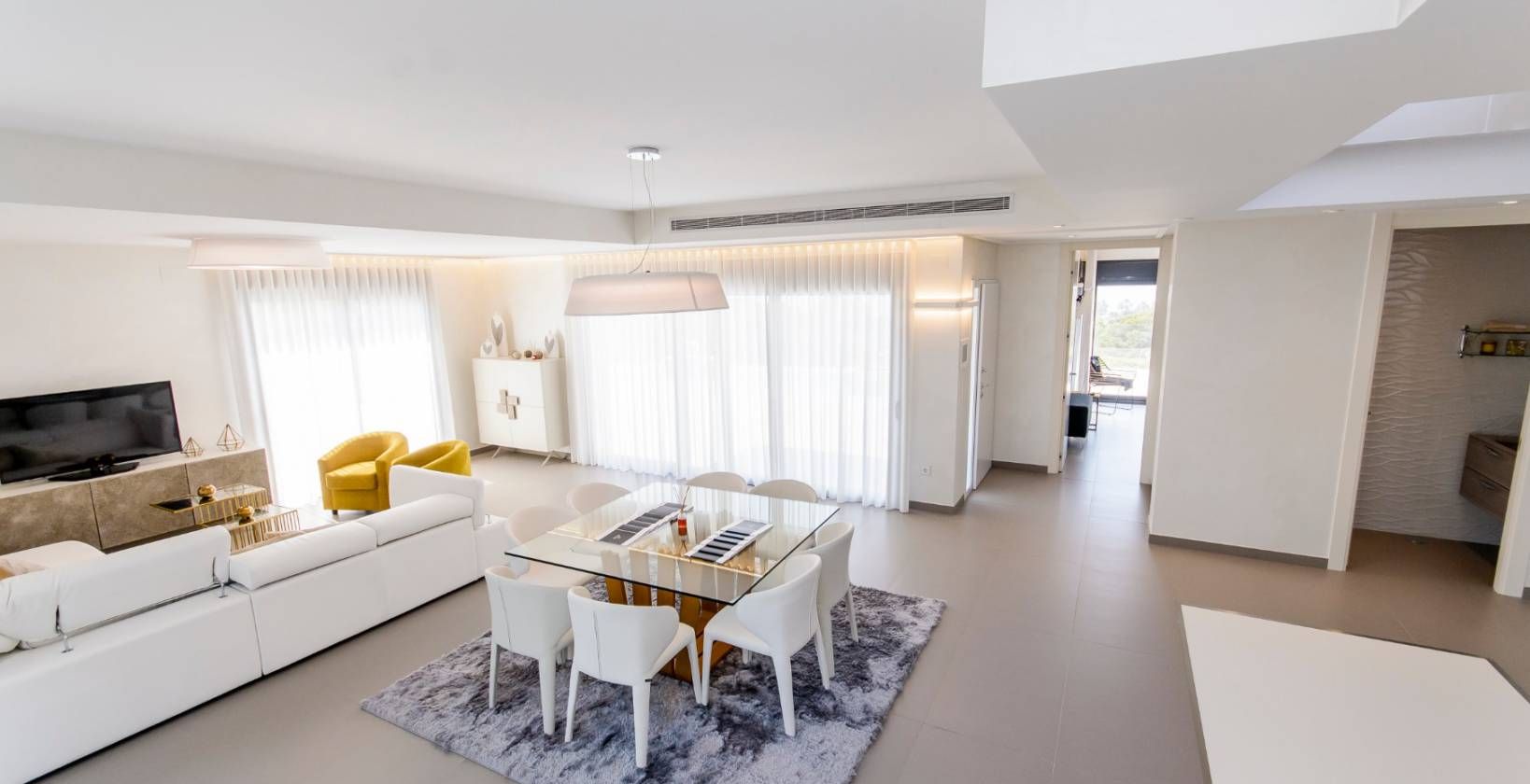 Utility or laundry area in new-build villa, Campoamor