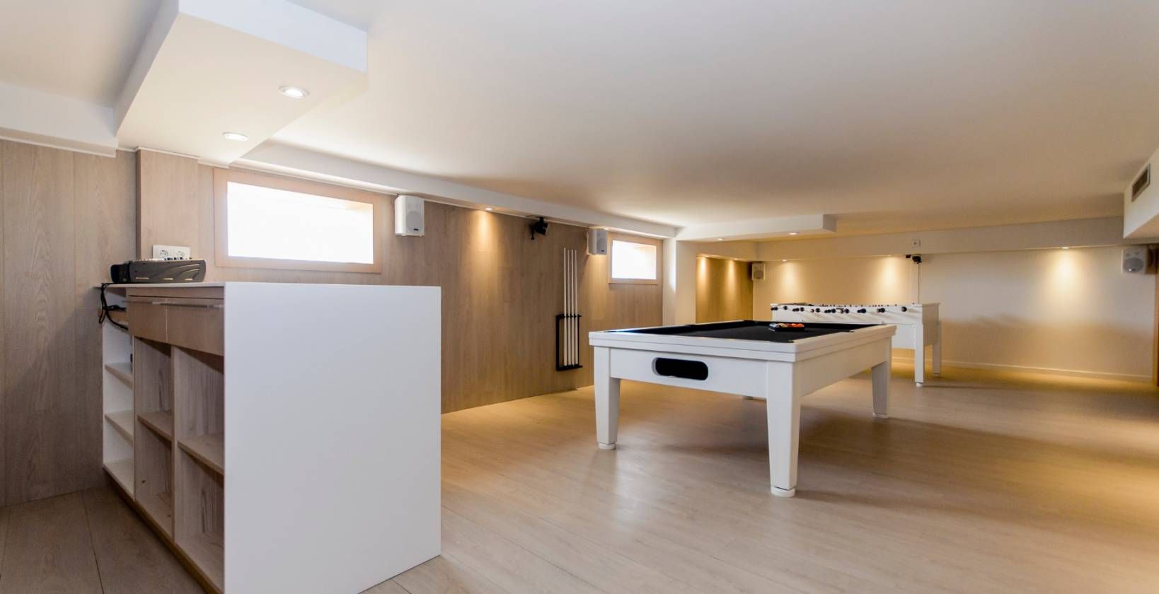 Interior showing ceiling height in living area, villa, Campoamor
