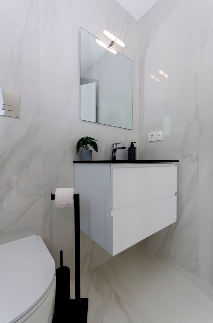 Interior finish detail in new-build villa, Desamparados, Orihuela