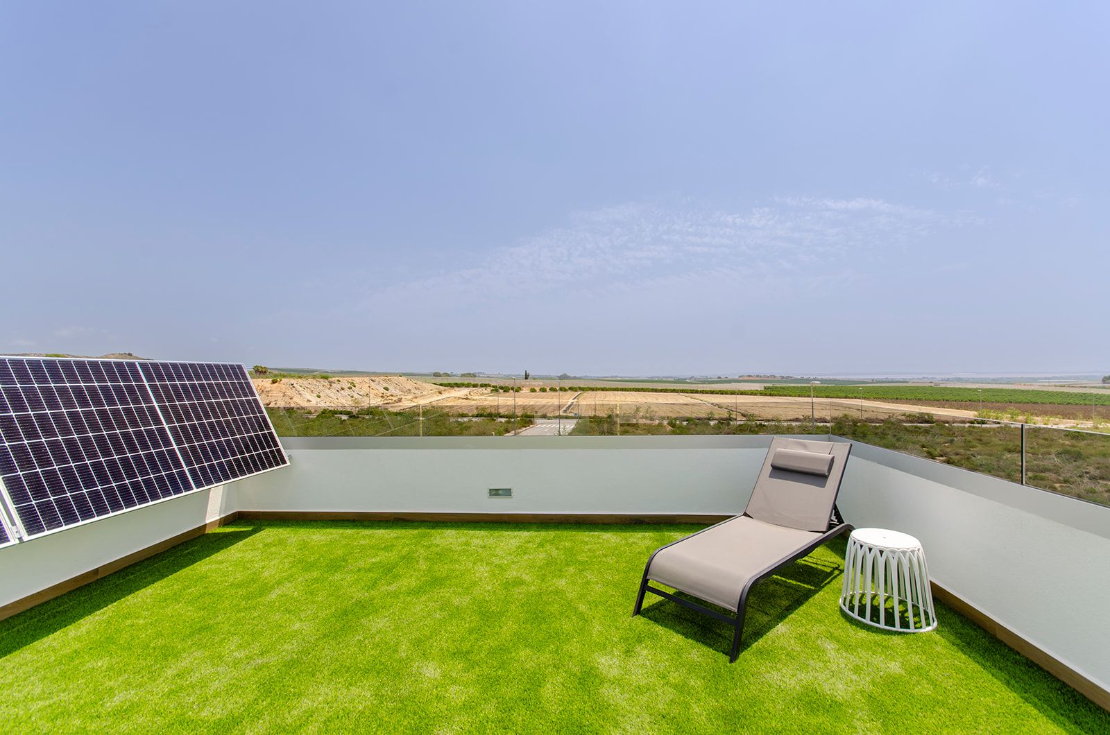 Open-plan living area in 3-bedroom villa, Desamparados, Orihuela