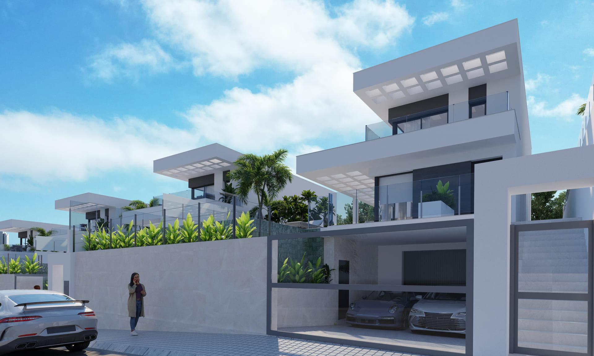 Third bedroom in new-build villa, Finestrat Hills, Finestrat