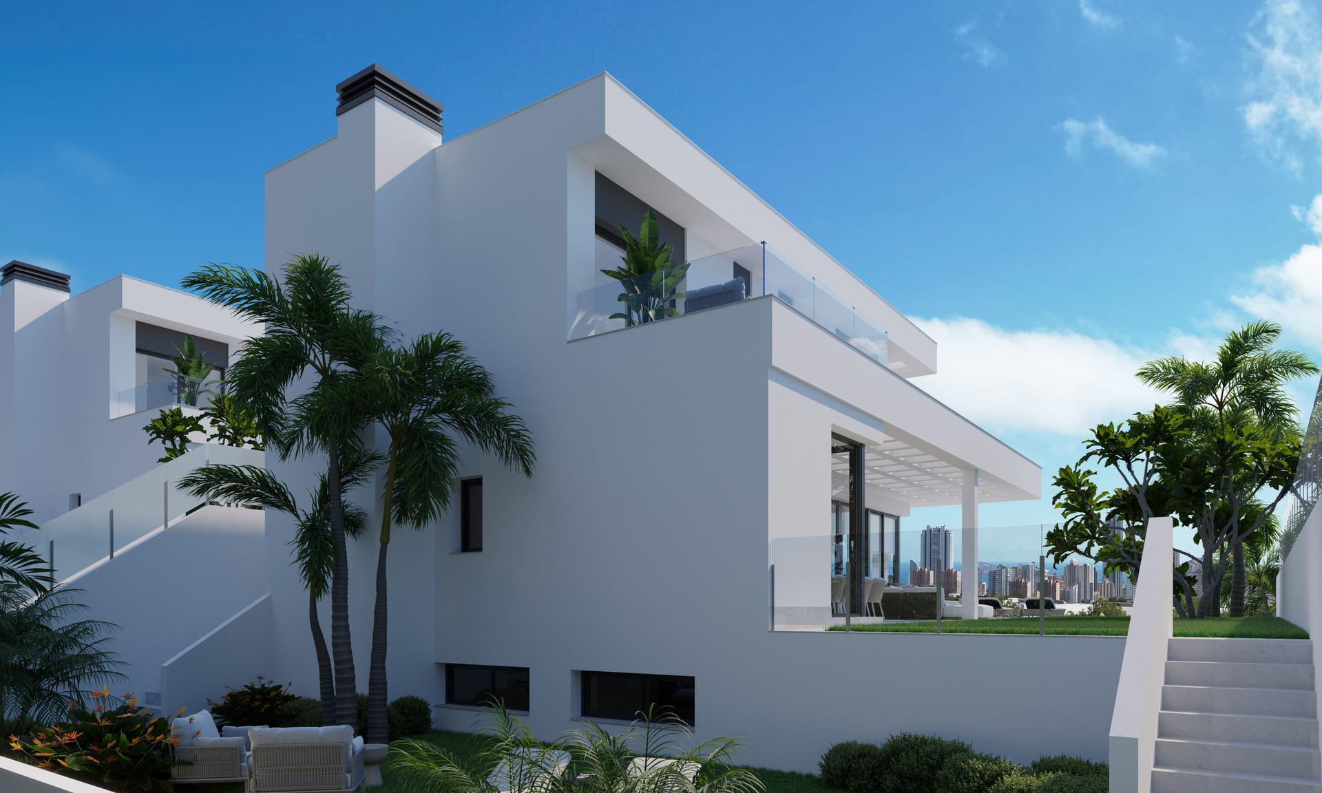 Third bathroom in new-build villa, Finestrat Hills