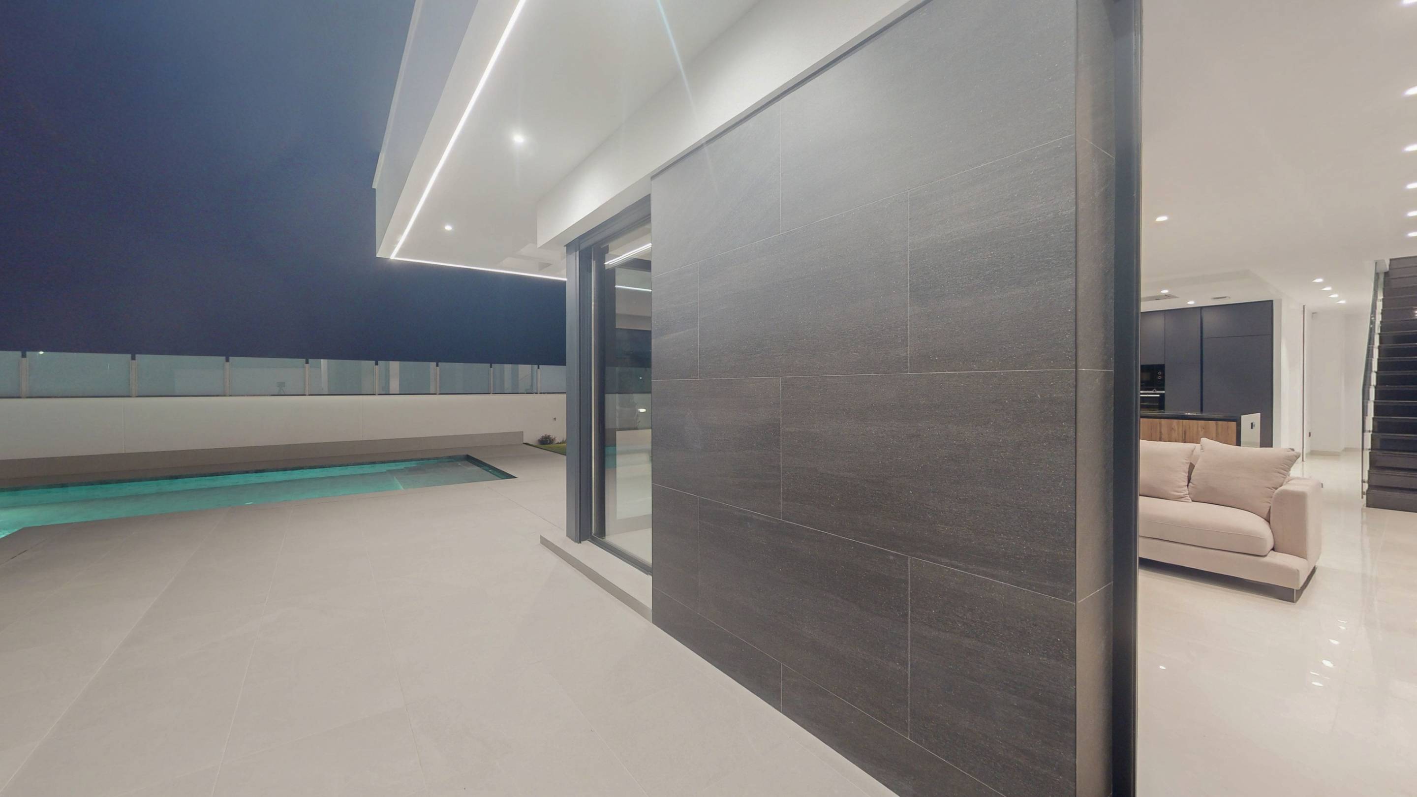 Open-plan ground floor in 3-bedroom villa, Finestrat Hills, Finestrat