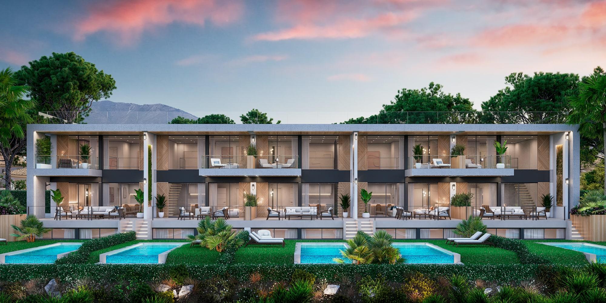 Ground-floor terrace or exterior, 1-bedroom apartment, La Cerquilla