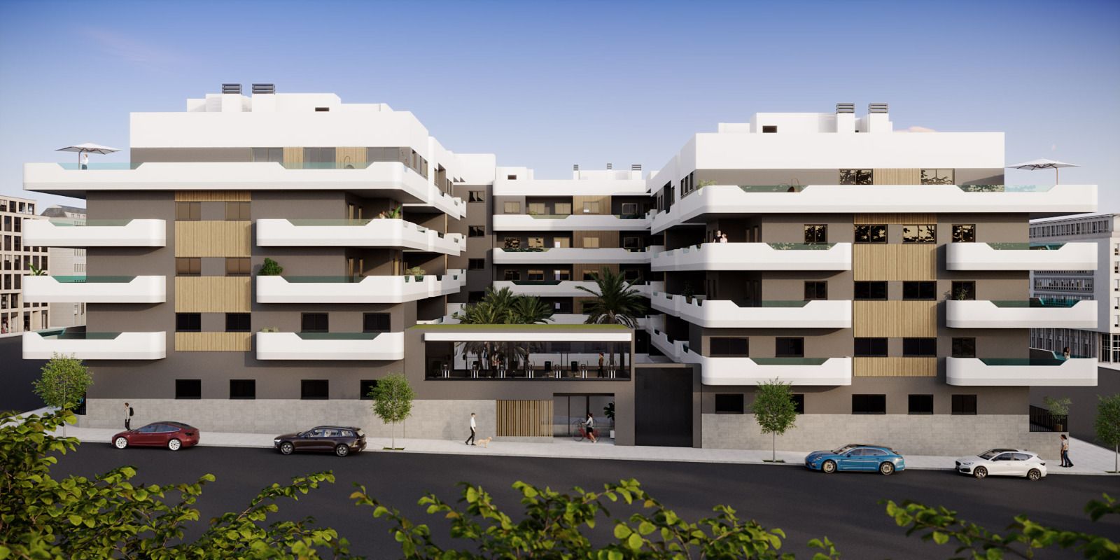 Apartment for sale in Eroski, Santa Pola - exterior view of new-build development