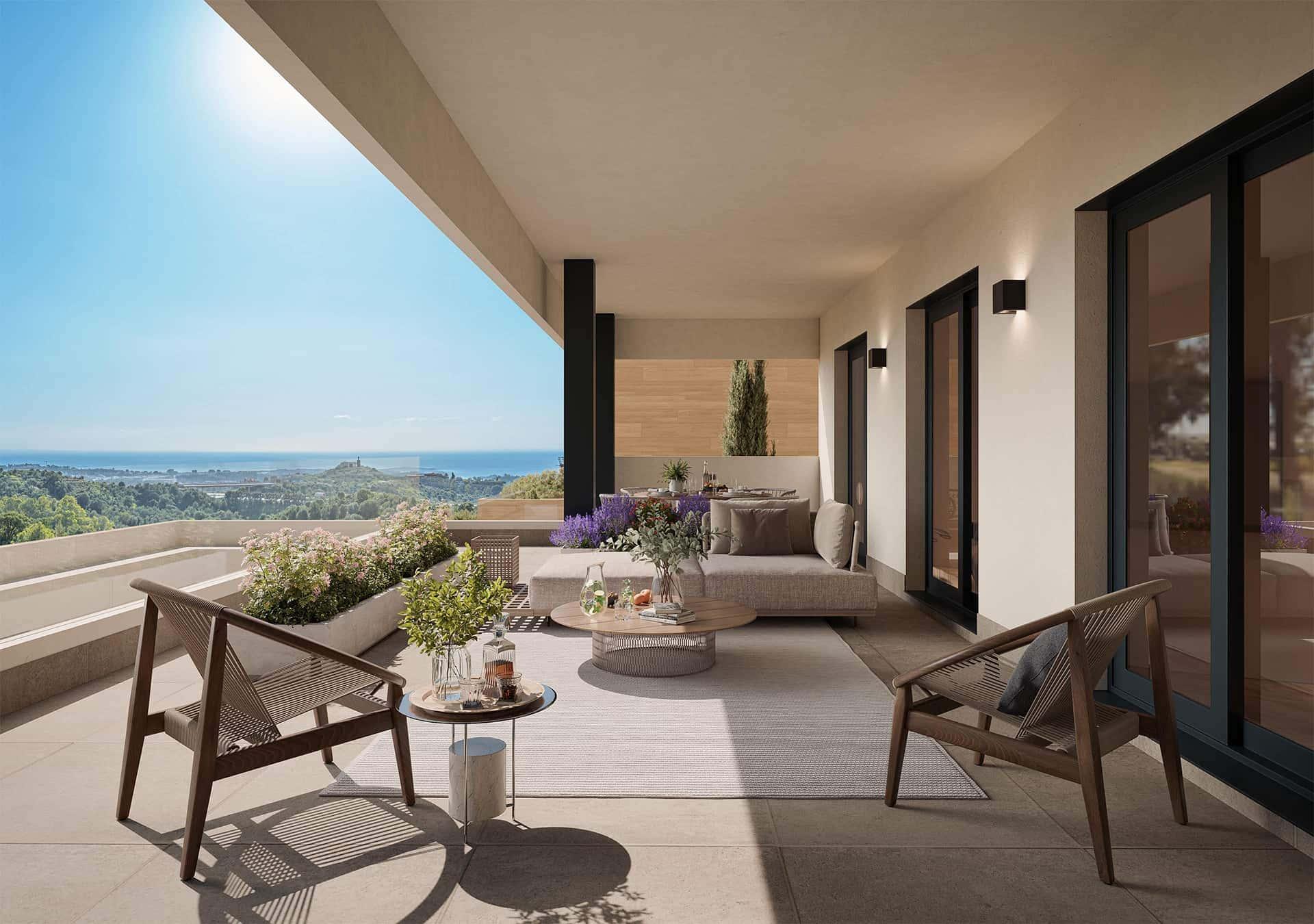 Surrounding area and street view near Alto de los Monteros, Marbella