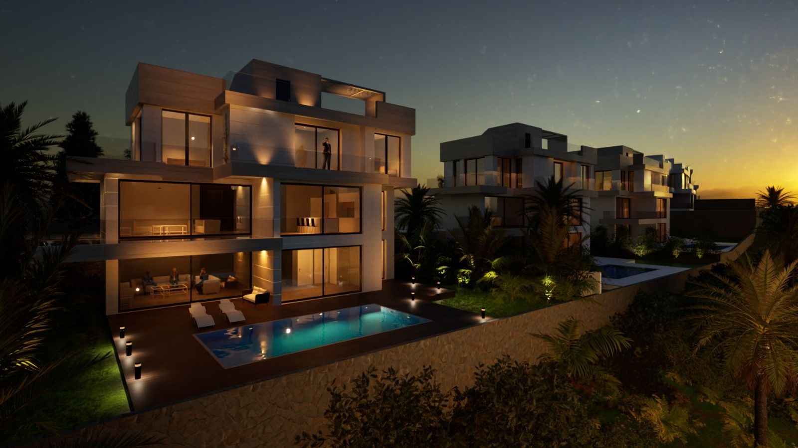 Living area in 4-bedroom villa, Azata Golf Estepona Oeste, Estepona