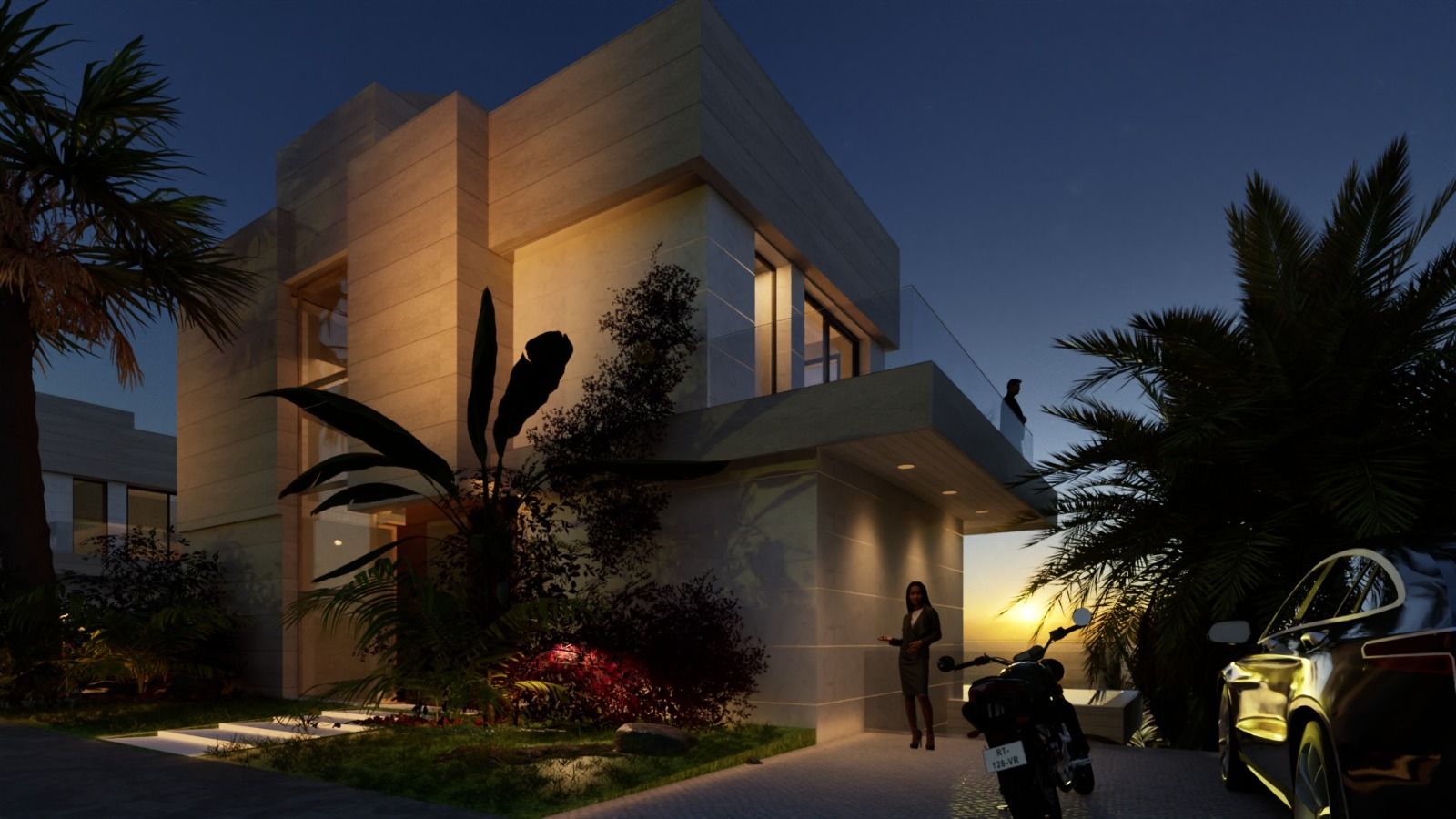 Second floor plan of 6-bedroom villa in Azata Golf Estepona Oeste, Estepona