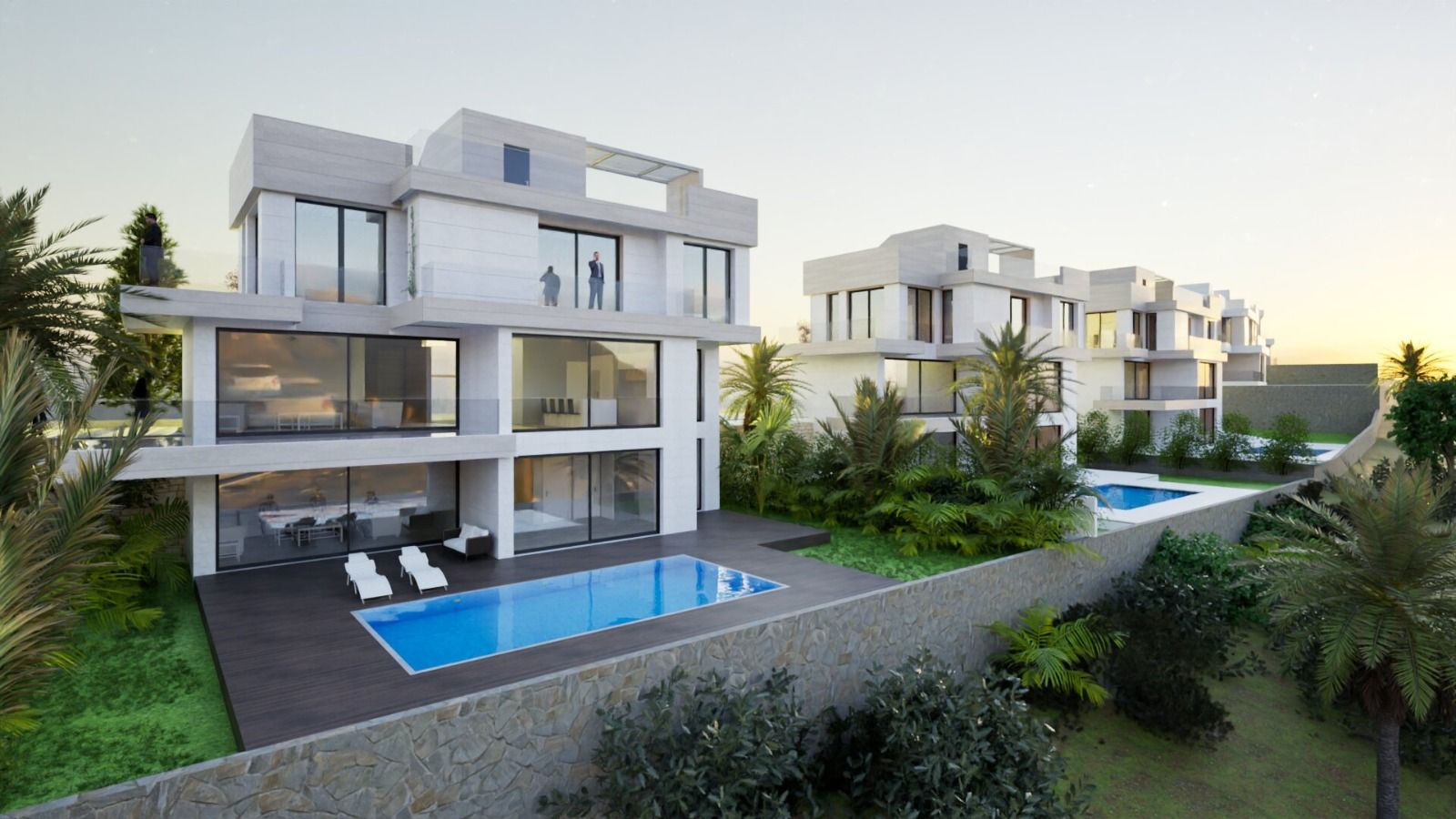 Interior room in 6-bedroom new-build villa, Azata Golf Estepona Oeste