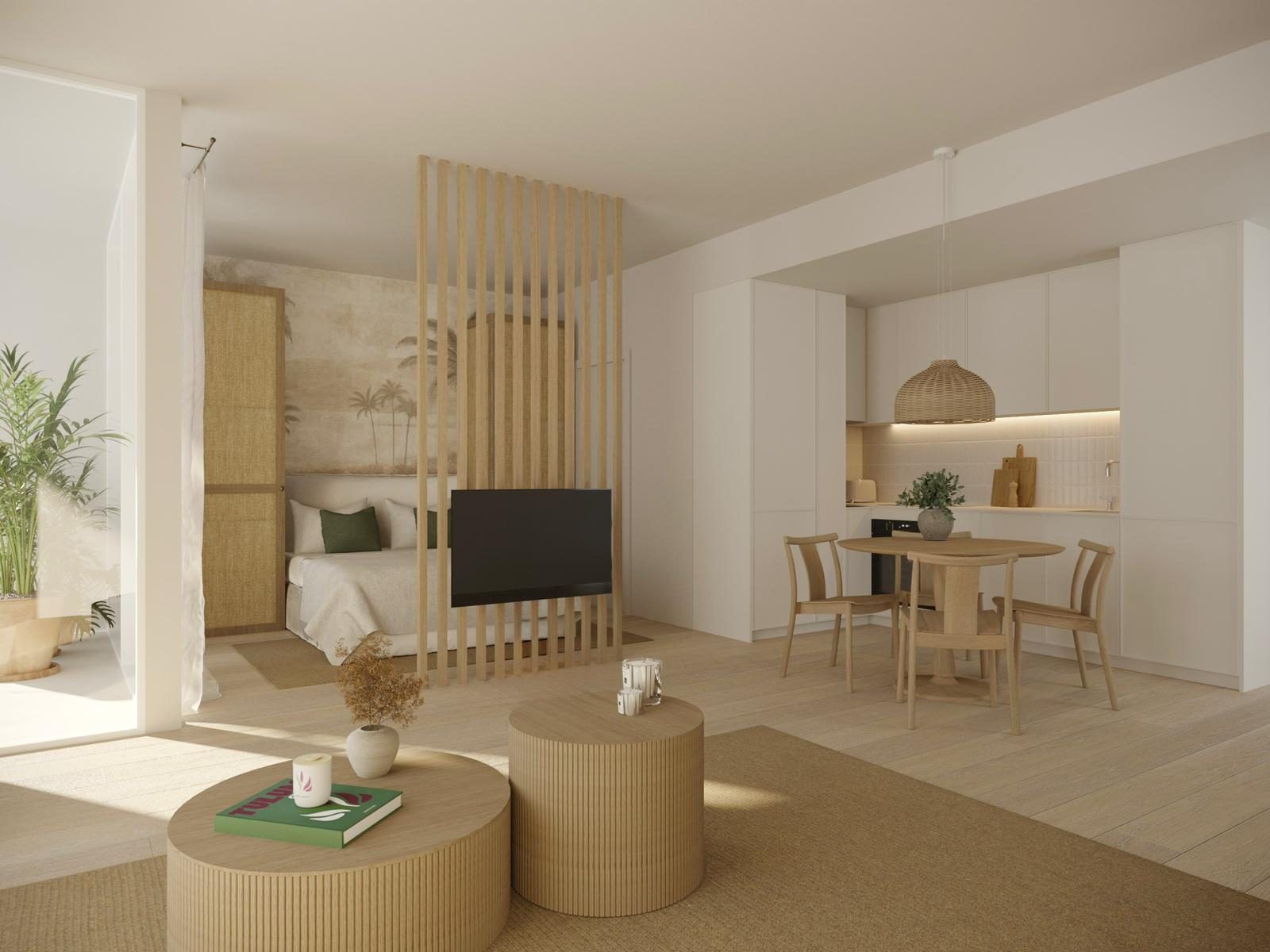 Interior detail in 1-bedroom apartment, Los Cuarteros, San Pedro Del Pinatar