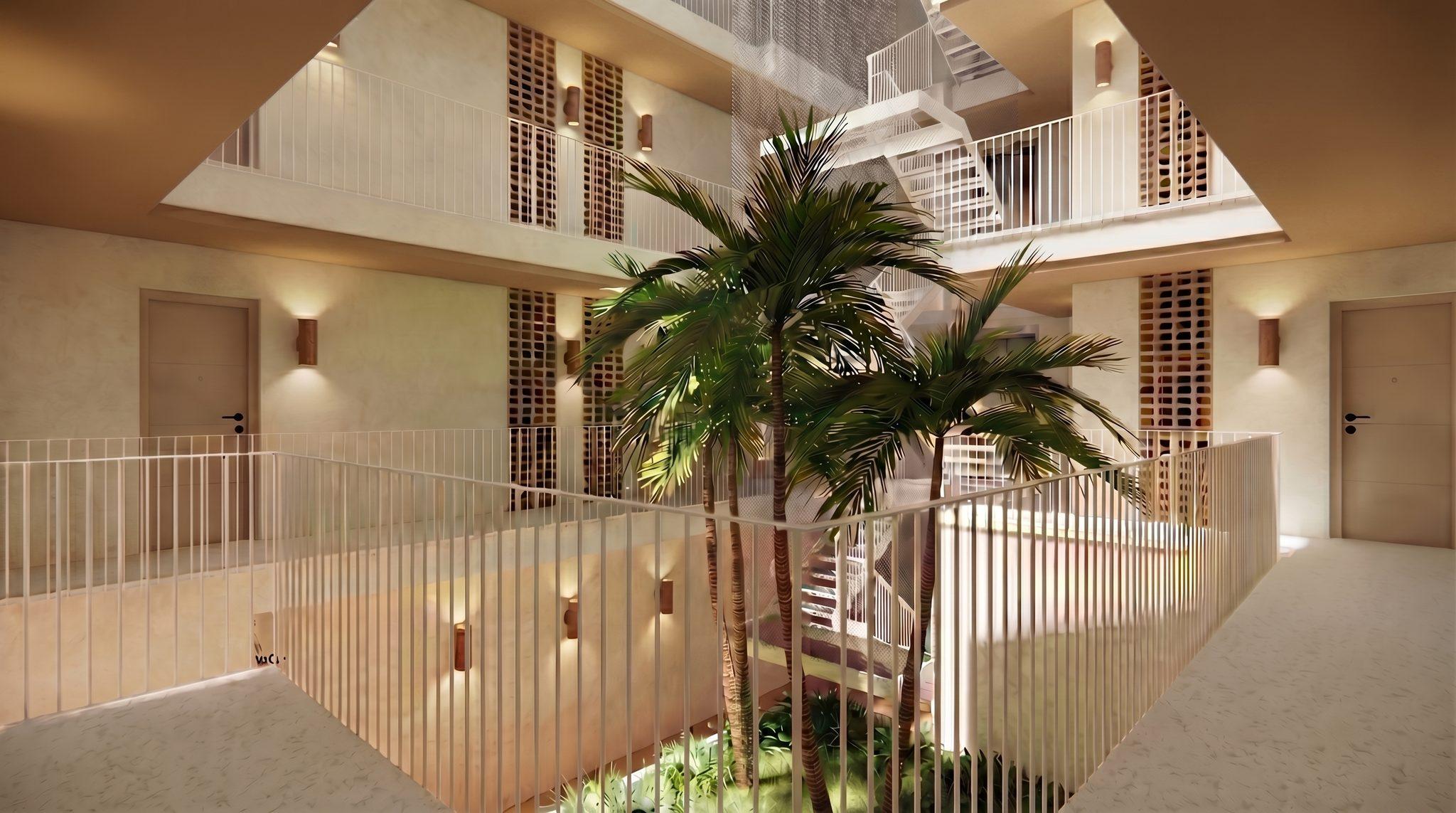 Bedroom view in new-build apartment, Los Cuarteros, San Pedro Del Pinatar