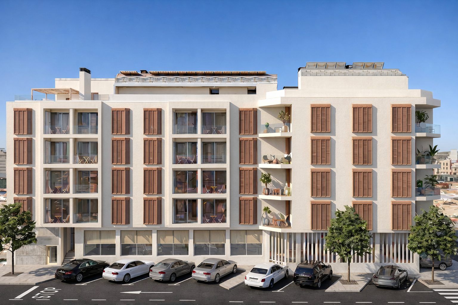 Open-plan living area in 1-bedroom penthouse, Los Cuarteros, San Pedro Del Pinatar