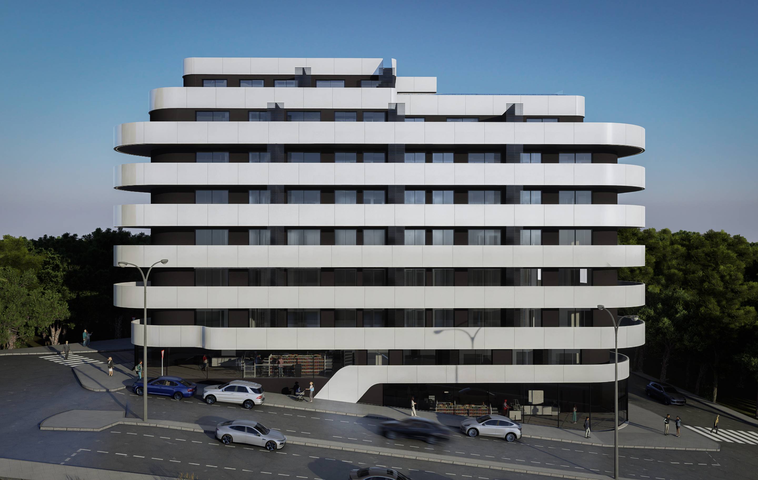 Apartment for sale in Calpe - exterior of the residential building