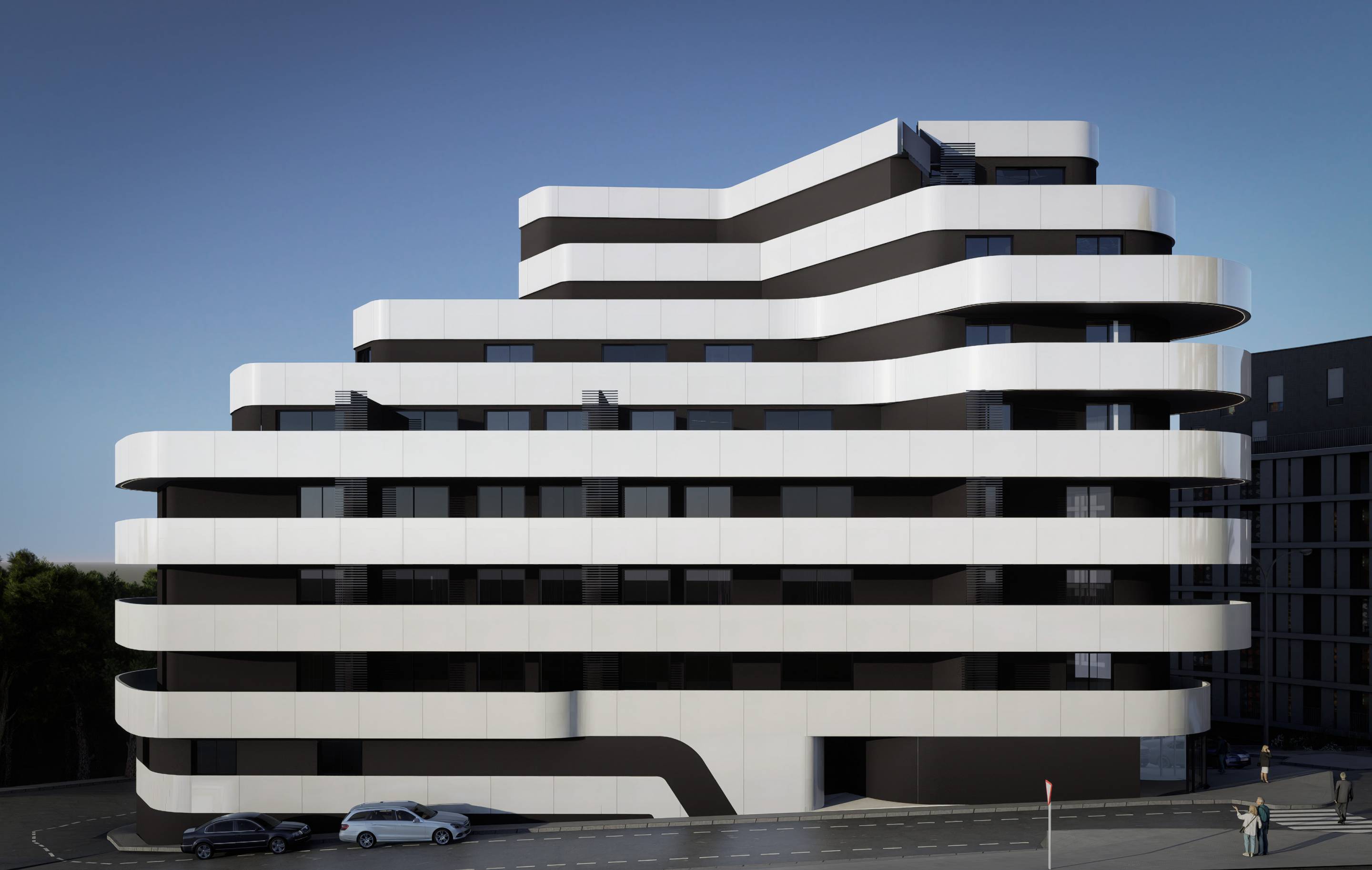 Commercial premises on the ground floor