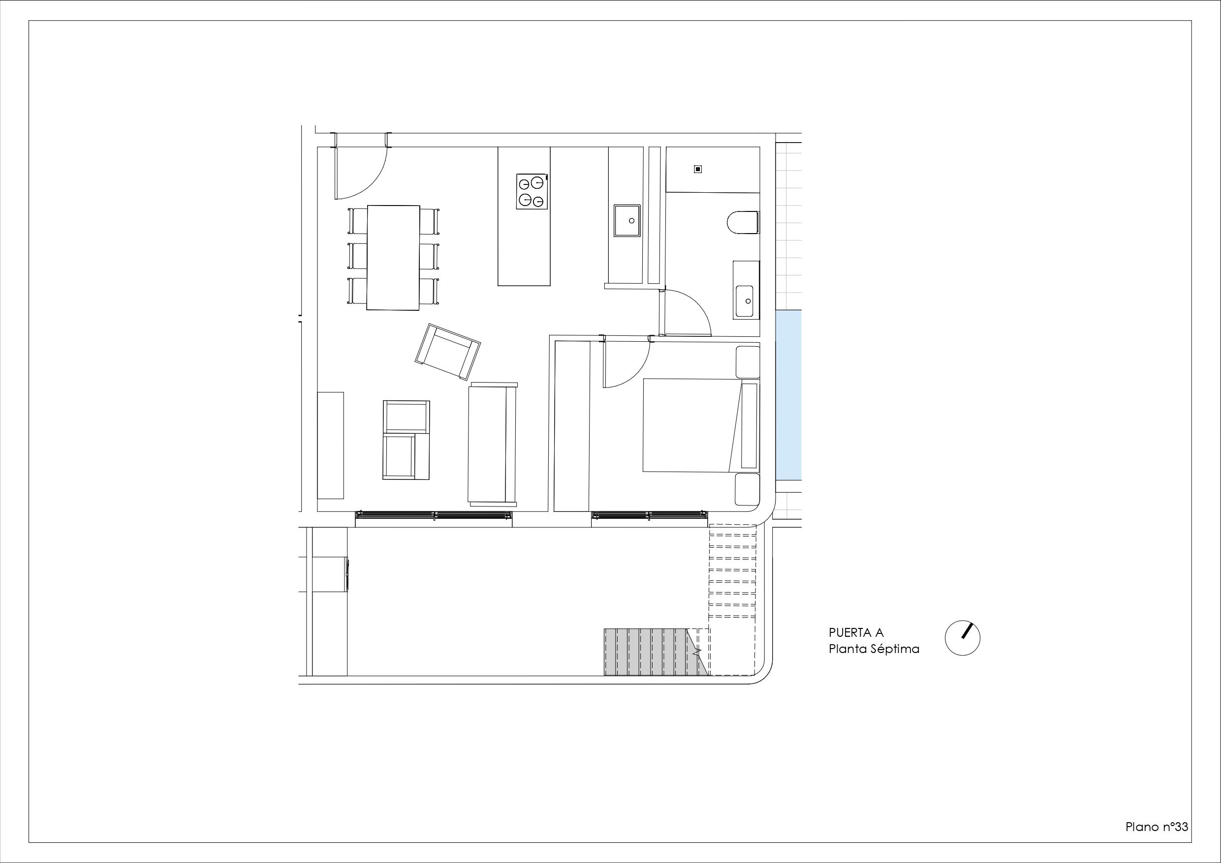 Aerial view of the Avenida Madrid development