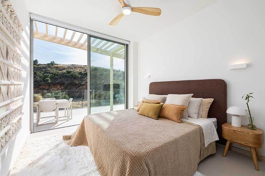 Interior living space in new-build villa, El Higuerón