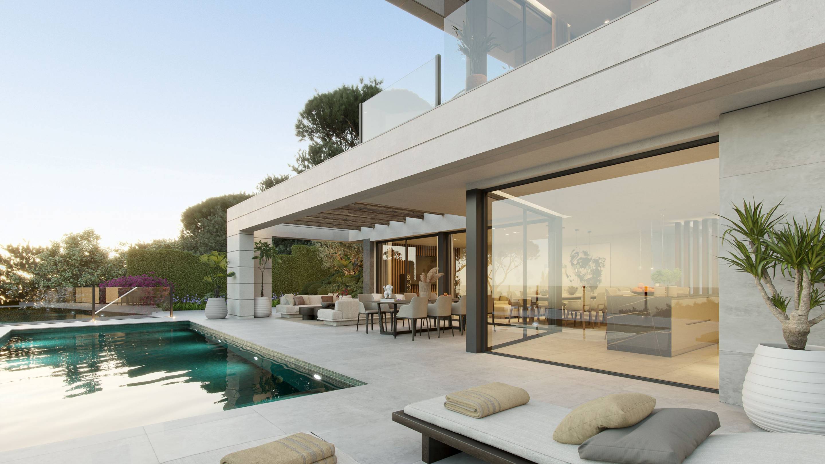Third bedroom in 4-bedroom villa, Pinares de San Antón, Málaga