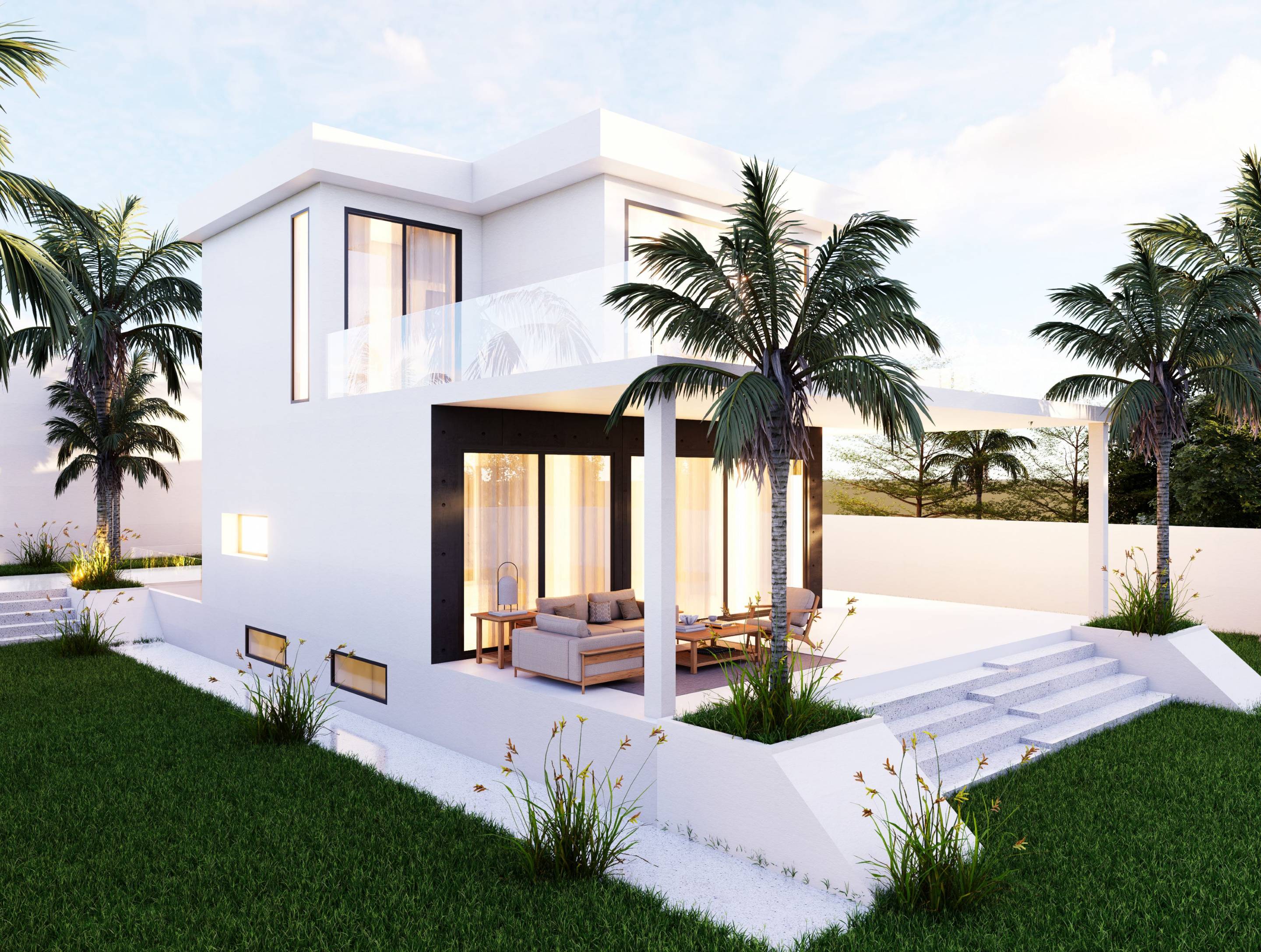 Living area in 3-bedroom villa, Valle Romano, Estepona