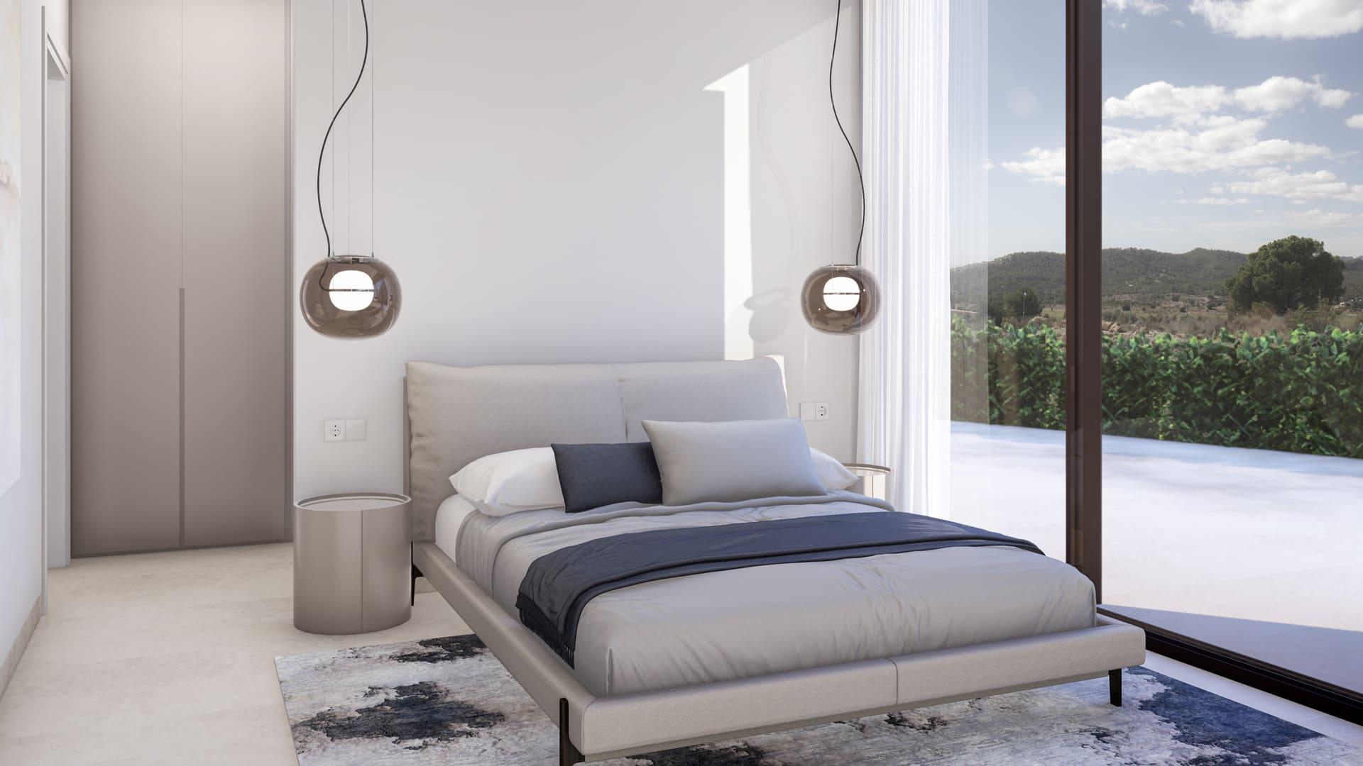 Third bathroom in new-build villa, Golf Puig Campana, Finestrat