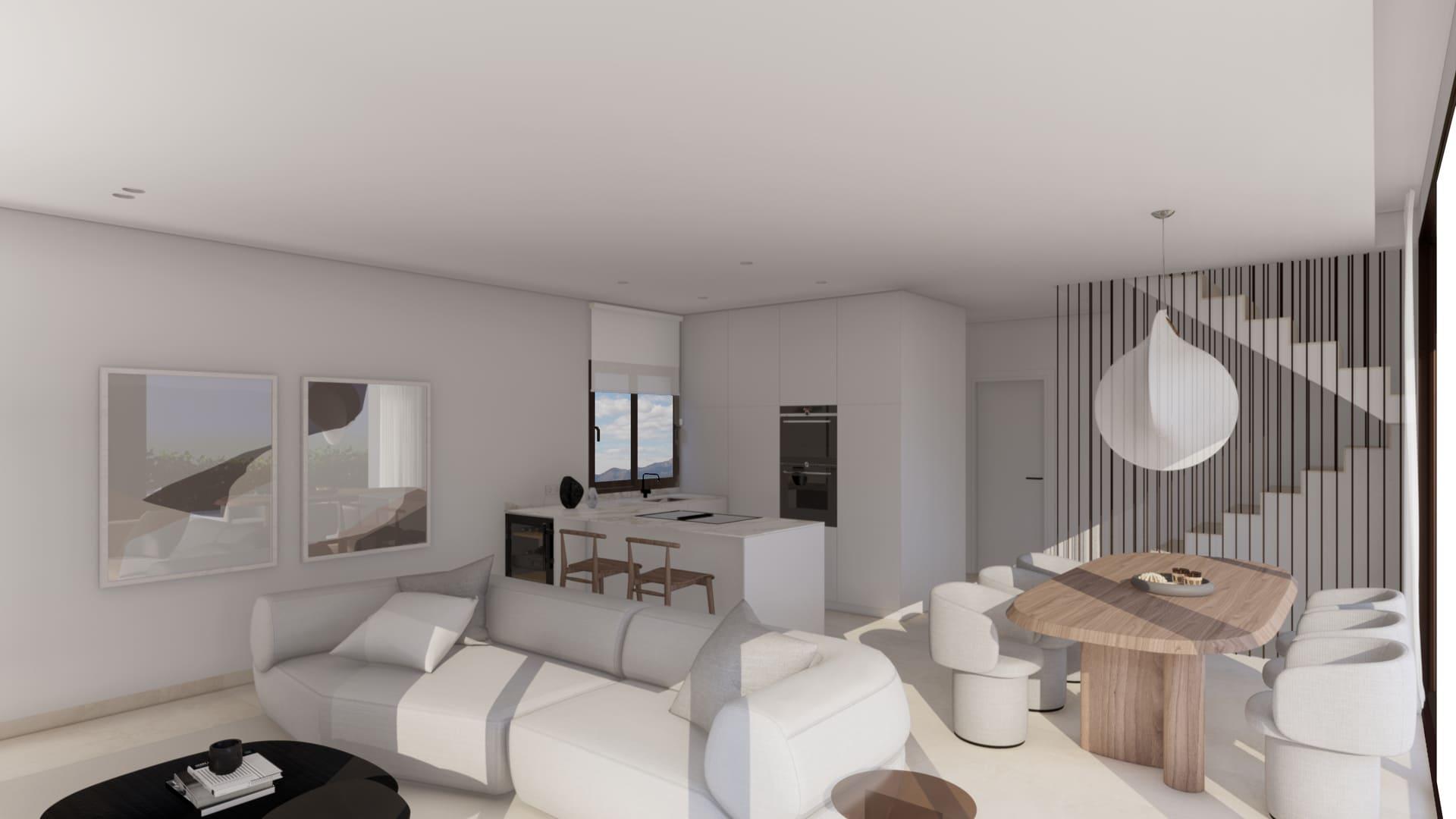Bedroom 2 in 3-bedroom villa, Golf Puig Campana, Finestrat