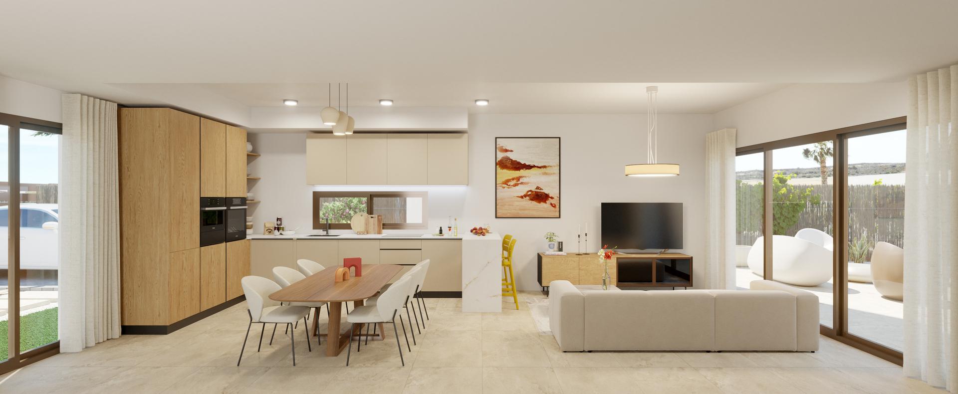 Third bedroom in new-build villa, Algorfa