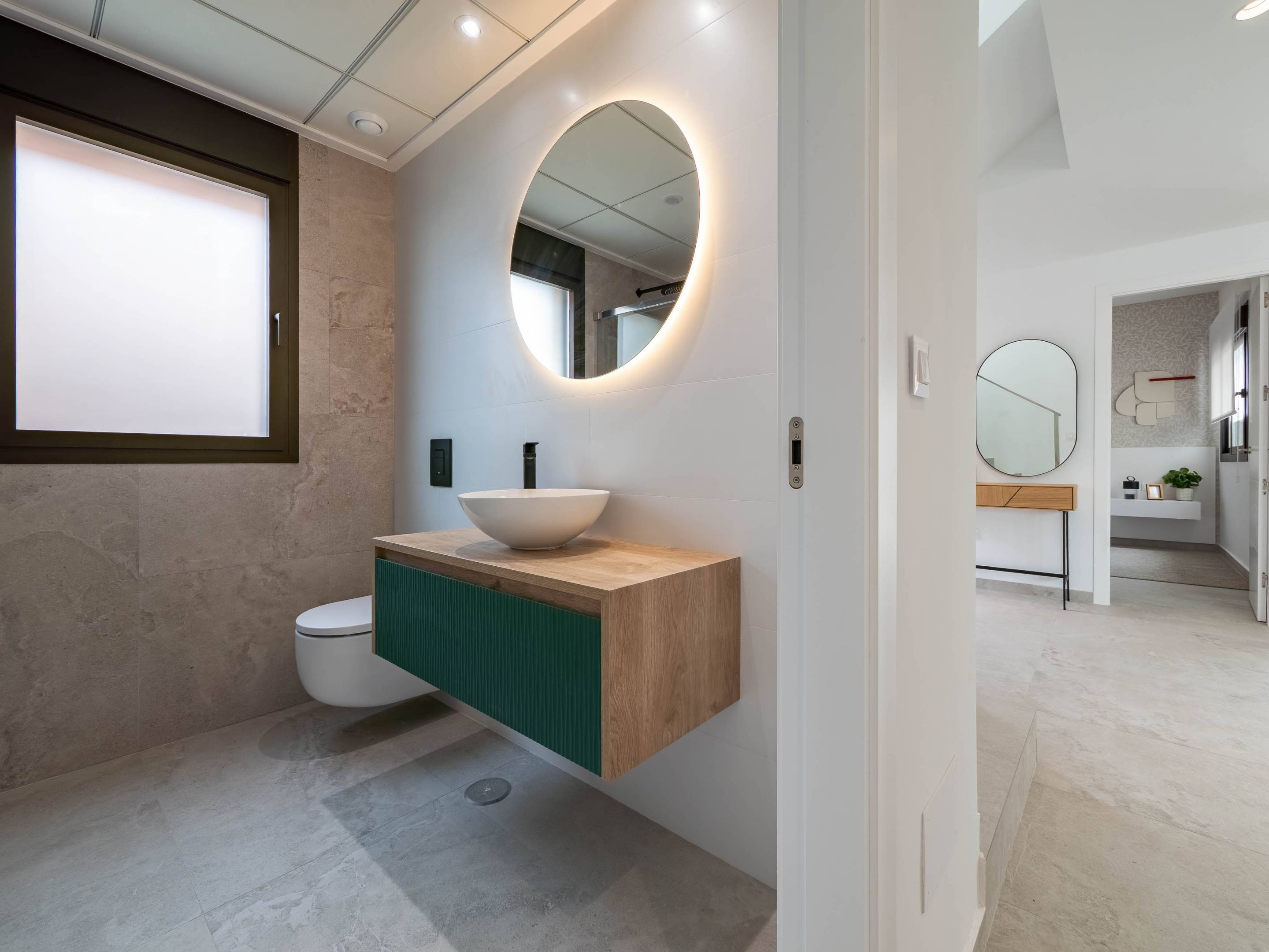 Solarium space with open sky, new-build villa in Algorfa