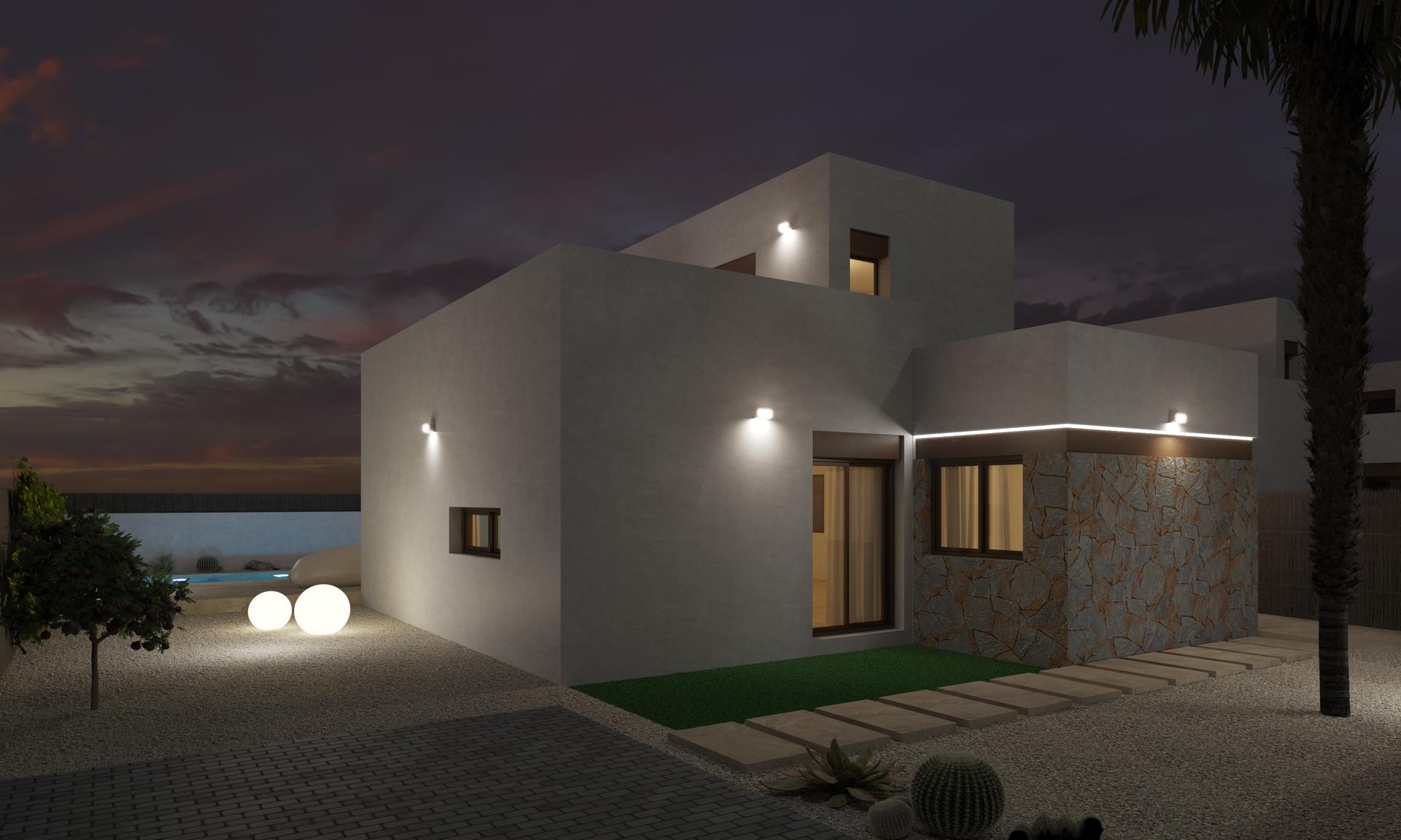 Kitchen in new-build villa, Algorfa, Alicante