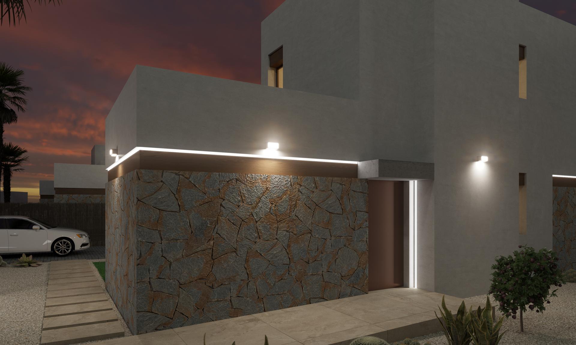 Main bedroom in 3-bedroom new-build villa, Algorfa