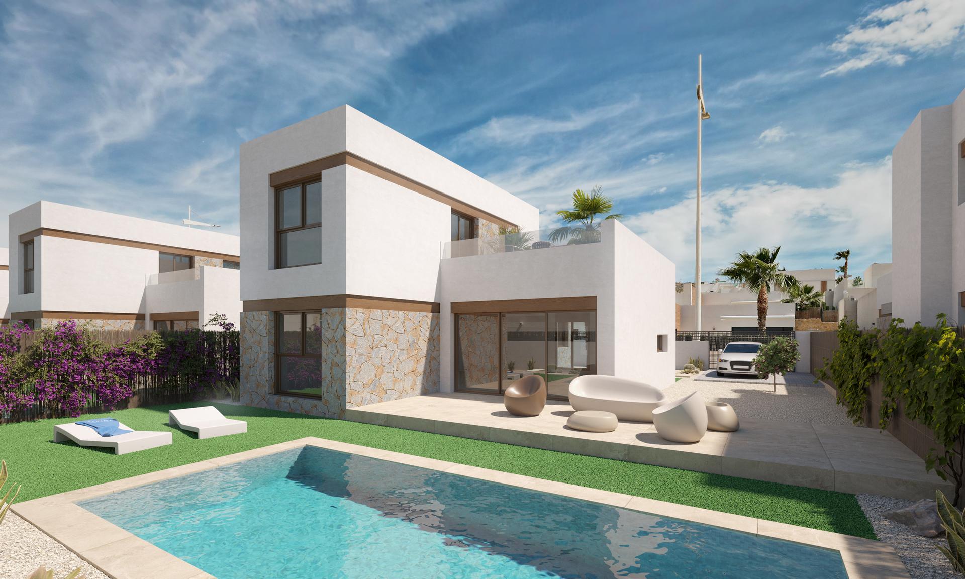 Second bedroom in new-build villa, Algorfa, Alicante