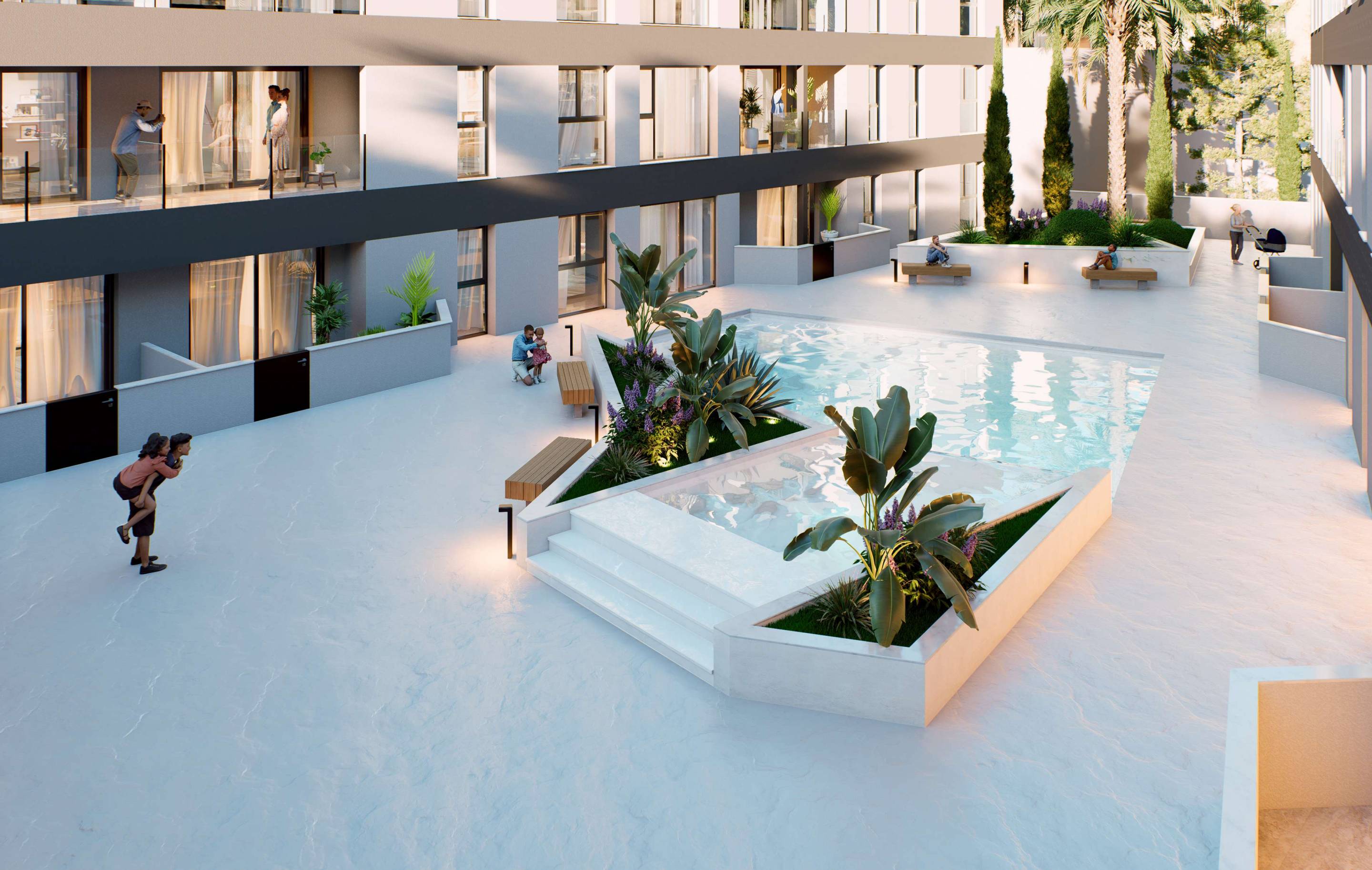Another interior view of the apartment, San Pedro Del Pinatar
