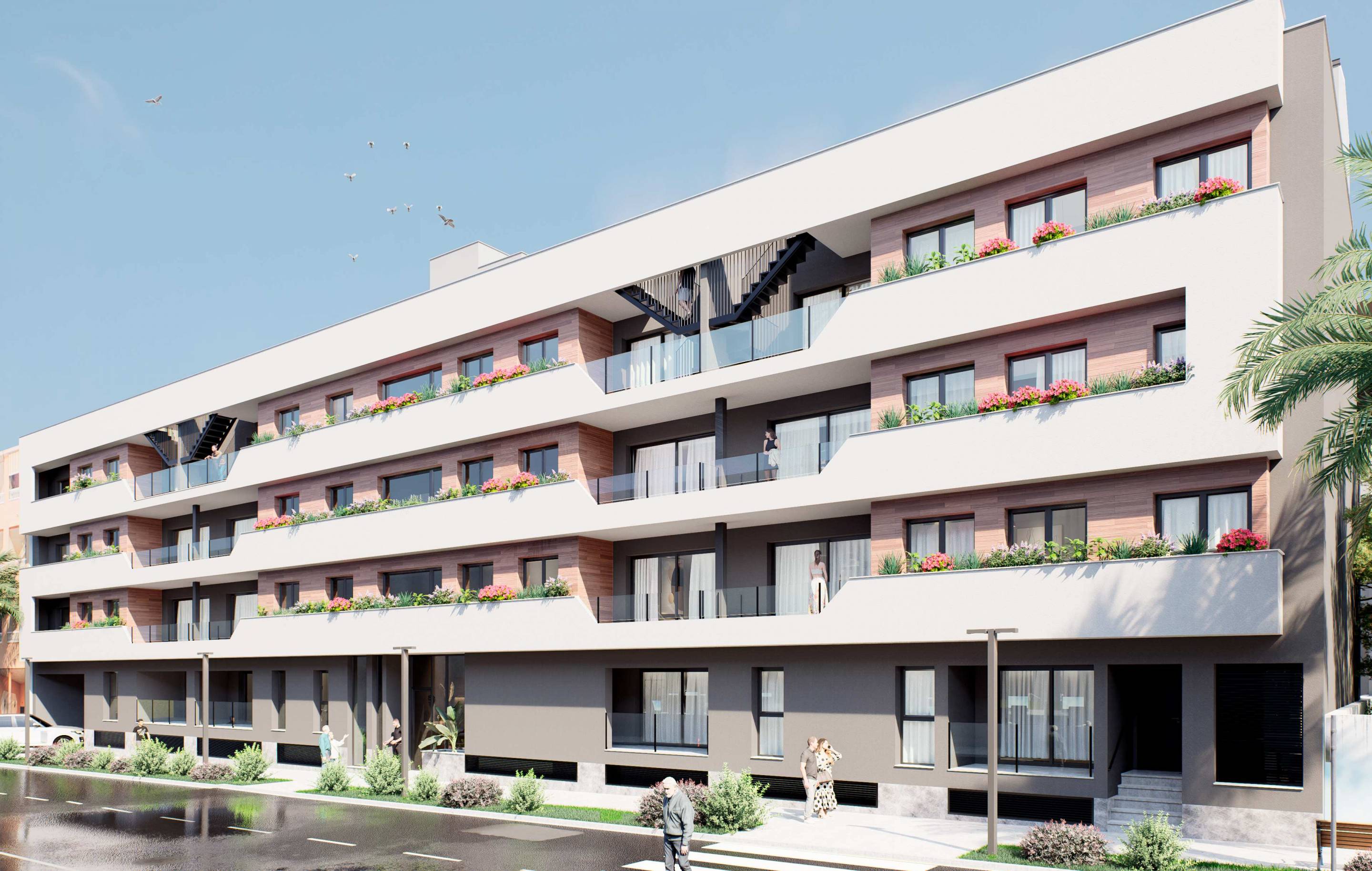 Penthouse for sale in San Pedro Del Pinatar, San Pedro Del Pinatar - new build residential complex exterior
