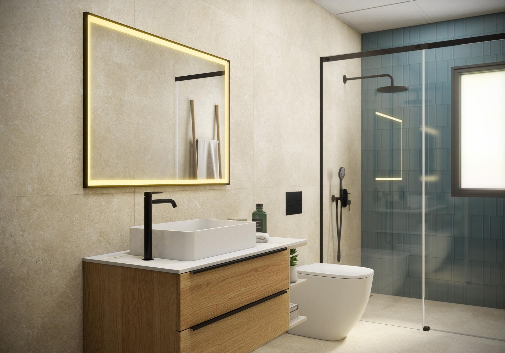 Second bathroom in new-build villa, Algorfa, Alicante