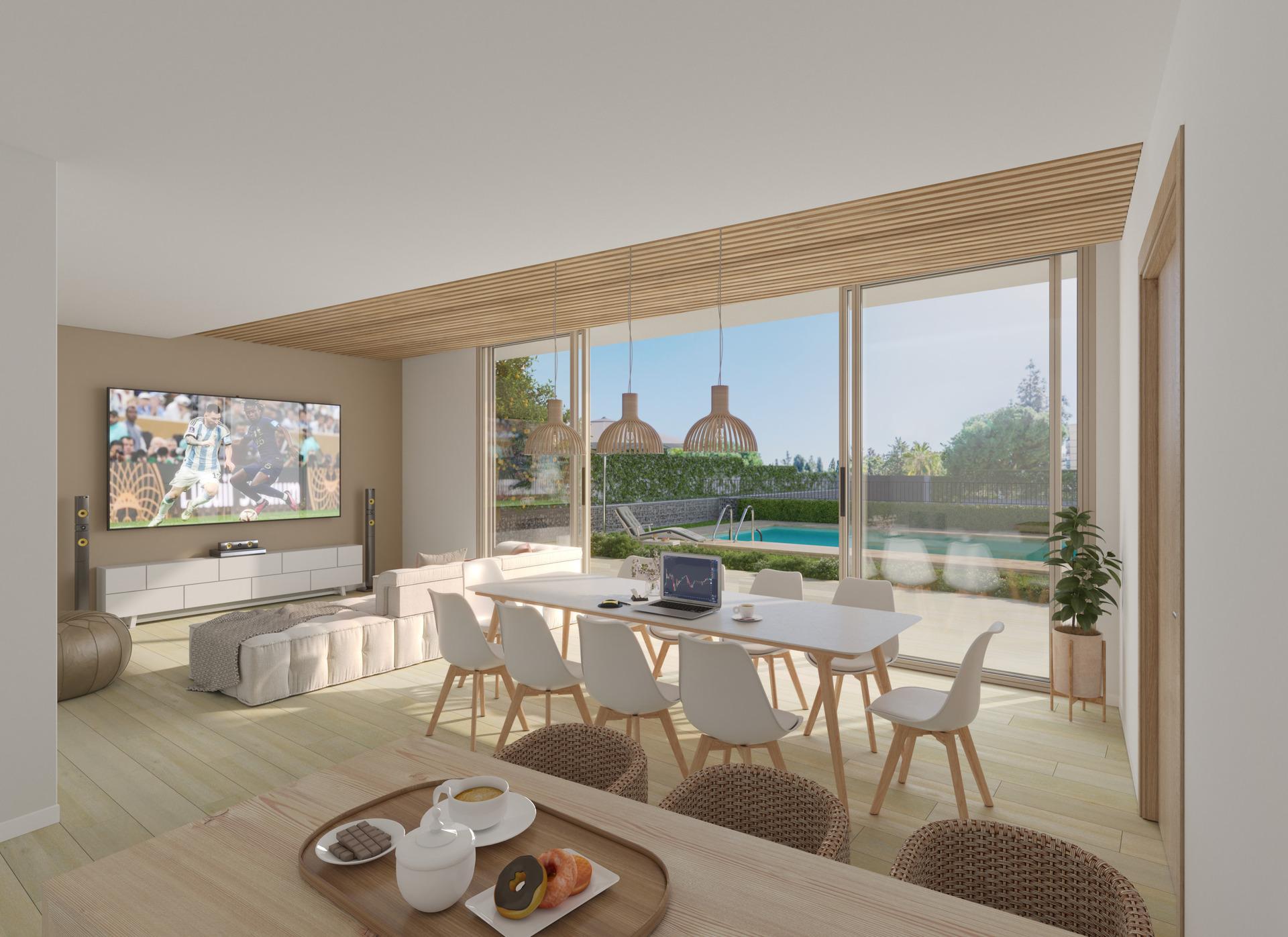 Kitchen in 3-bedroom new-build penthouse, Montemar, Torremolinos