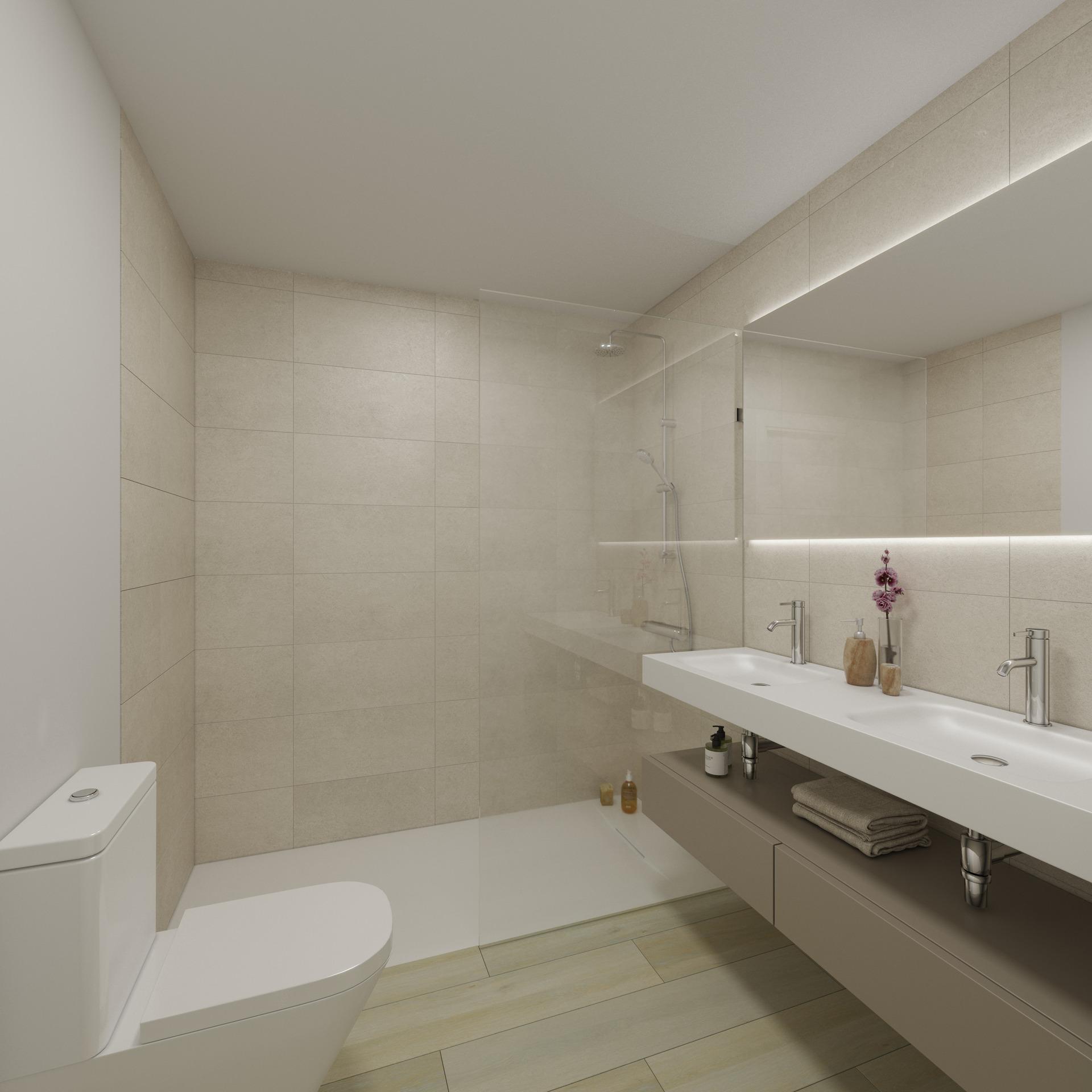 Second bedroom in 3-bedroom penthouse, Montemar, Torremolinos