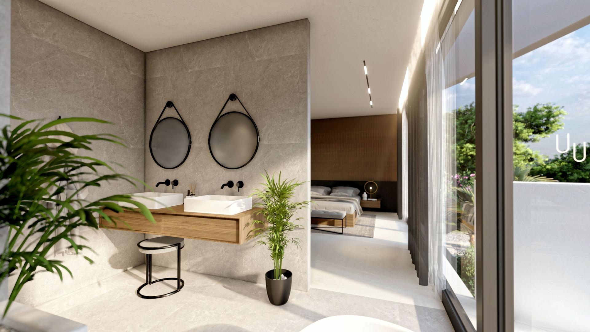 Dining space in new-build villa, Altea la Vella, Altea