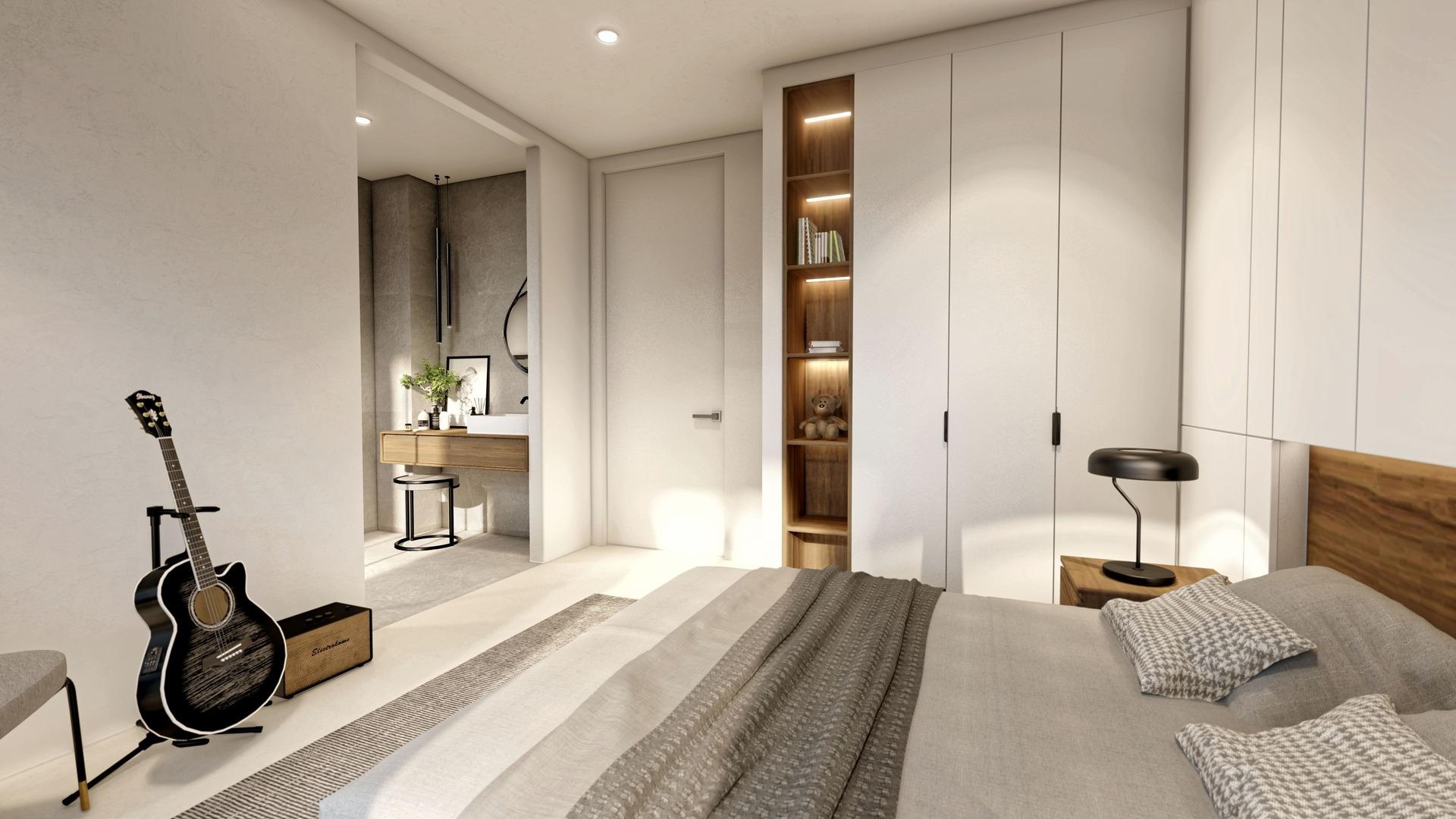 Bedroom in 4-bedroom new-build villa, Altea la Vella, Altea