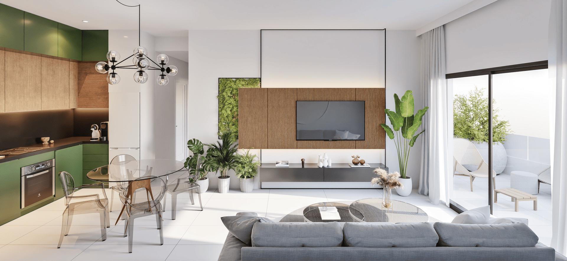 Another interior view of the apartment, Pueblo 9