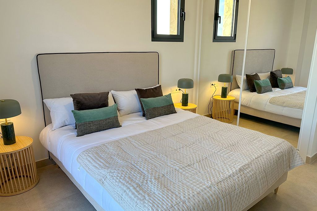 Living area in 2-bedroom apartment, Desert Spring Golf