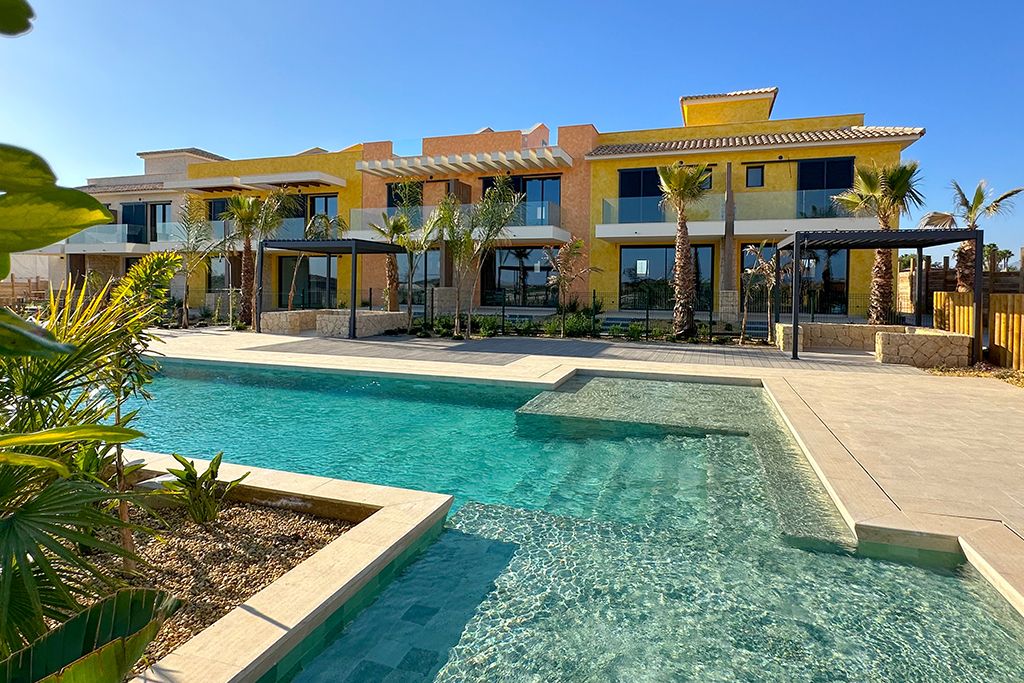 Living area in 2-bedroom apartment, Desert Spring Golf