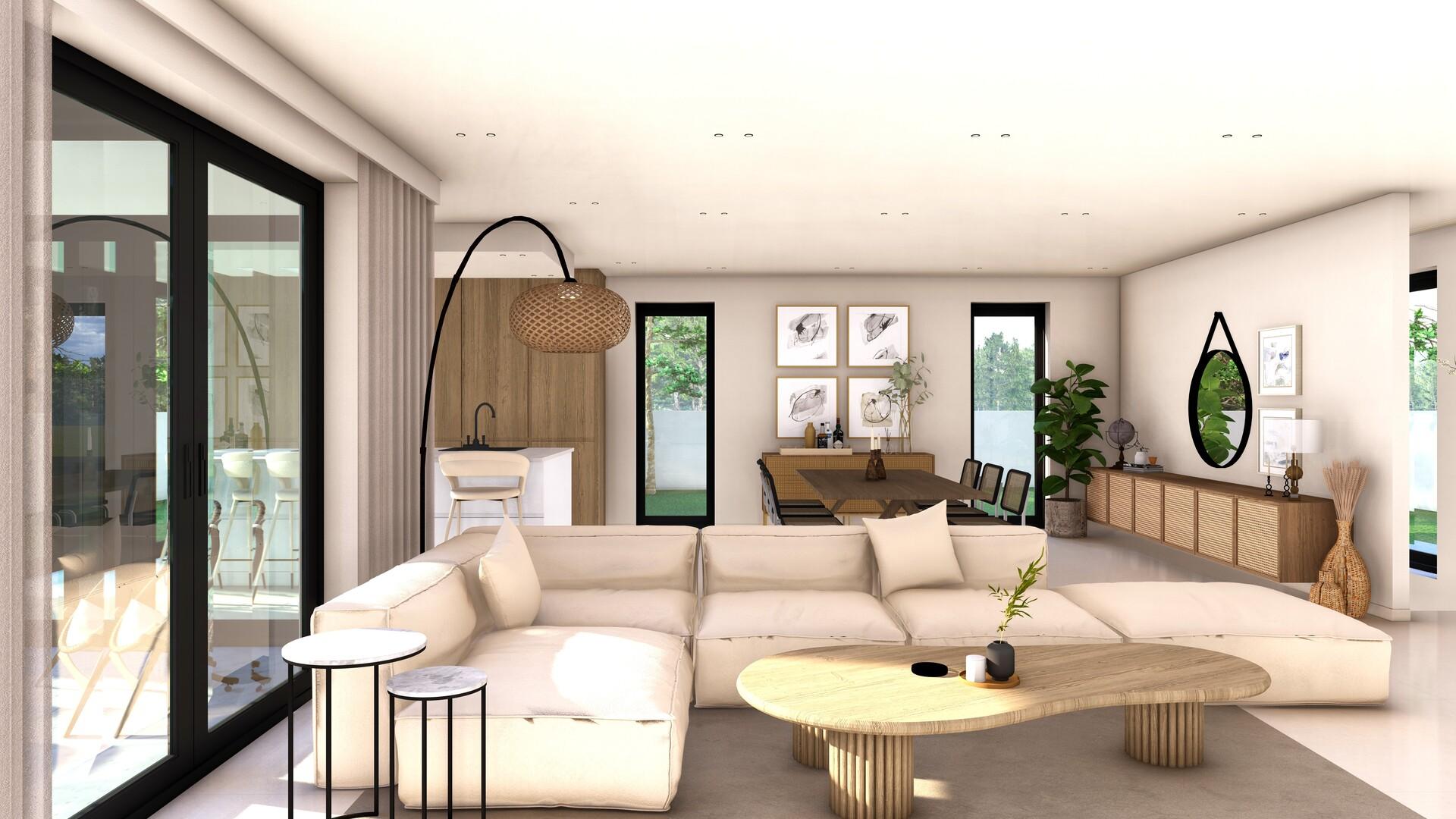 Third bedroom in 4-bedroom new-build villa, Camporrosso Village