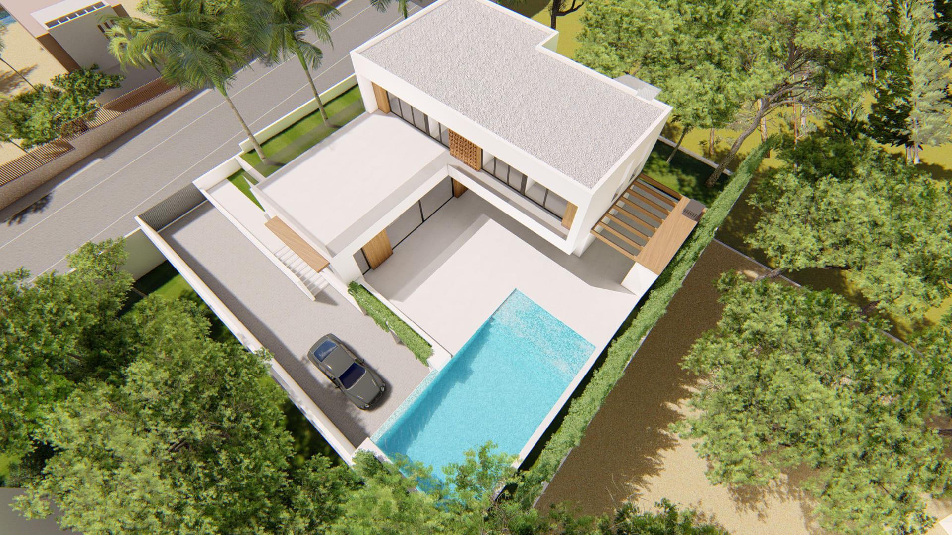 Rooftop solarium with views in new-build villa, Sierra Cortina, Finestrat