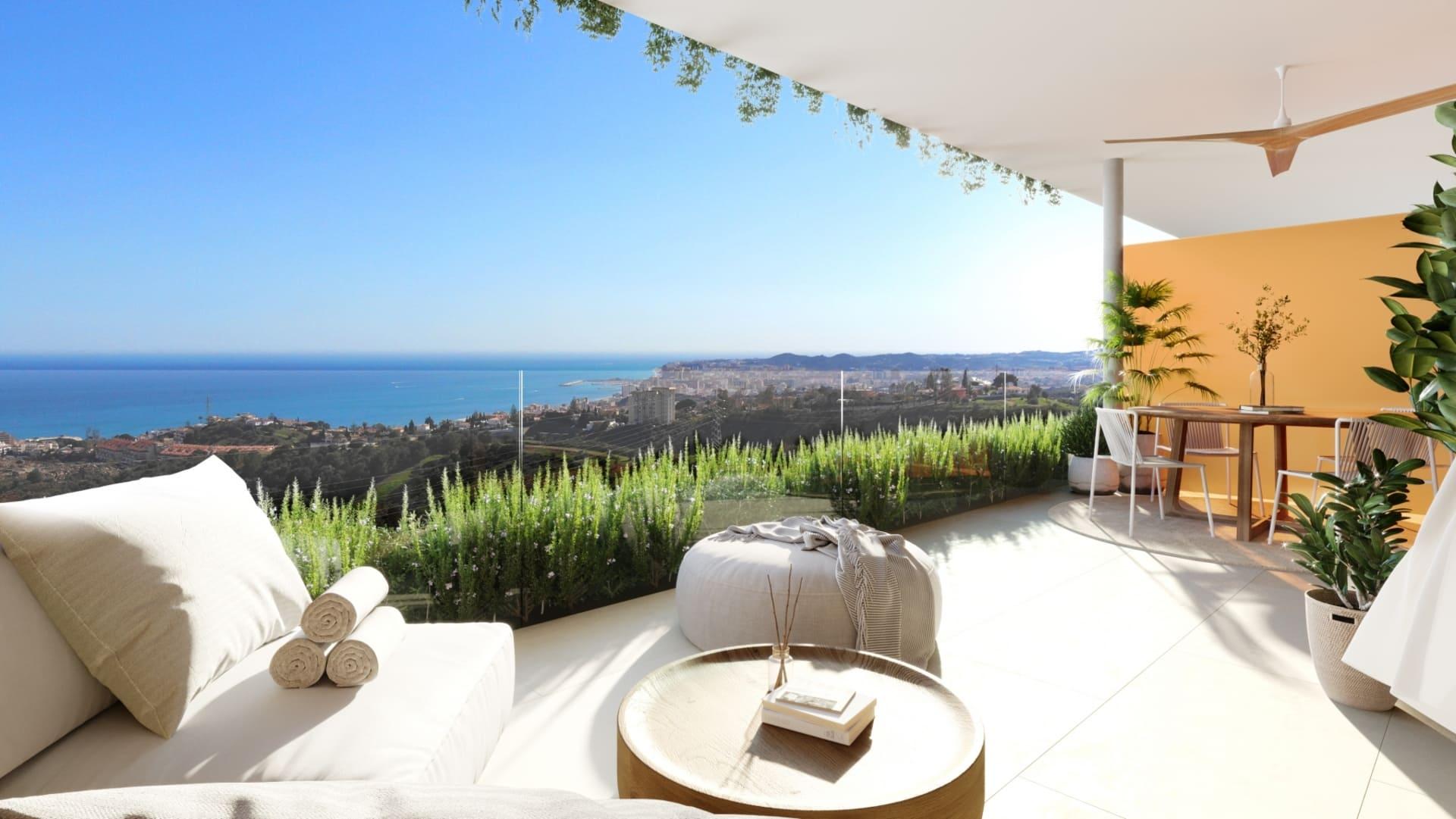 Neighbourhood view of the penthouse in El Higuerón, Fuengirola (view 39)