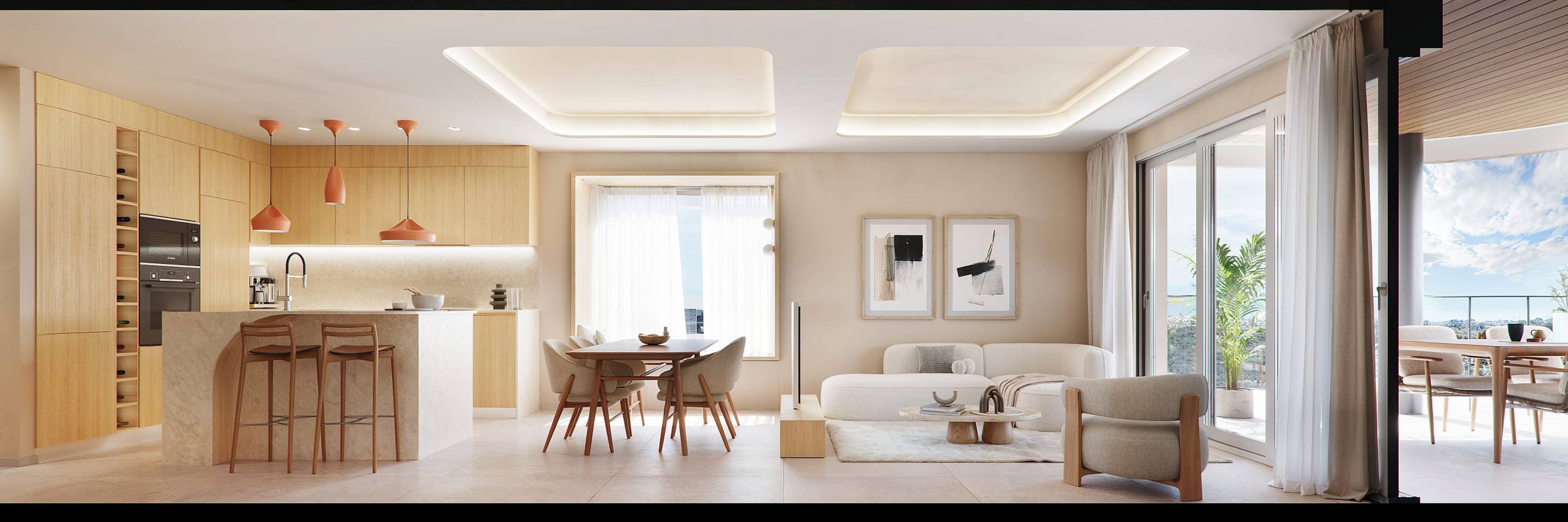 Utility room of the penthouse in Pueblo 4, Benijofar