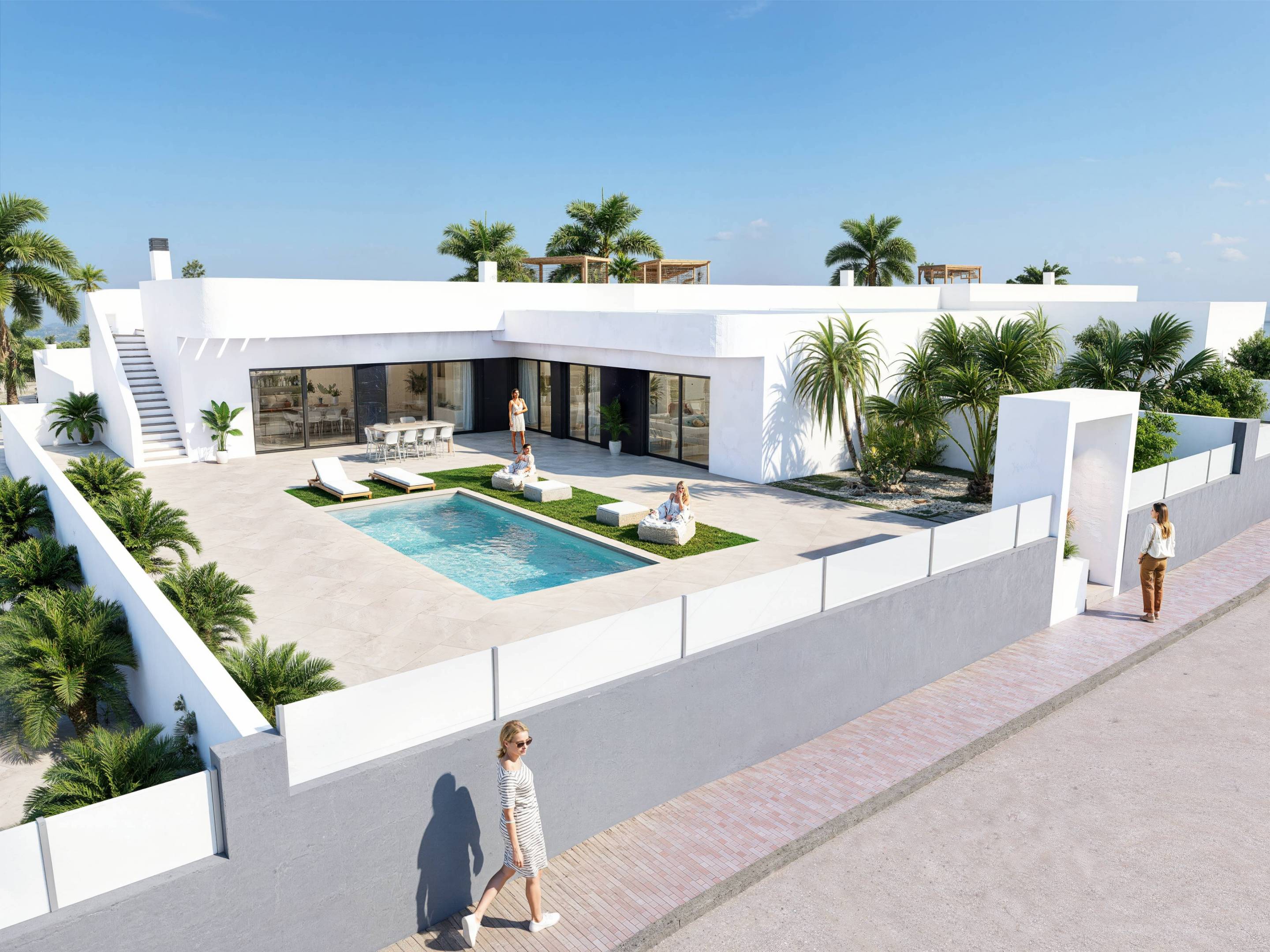 Third bedroom in new-build villa, Algorfa, Alicante