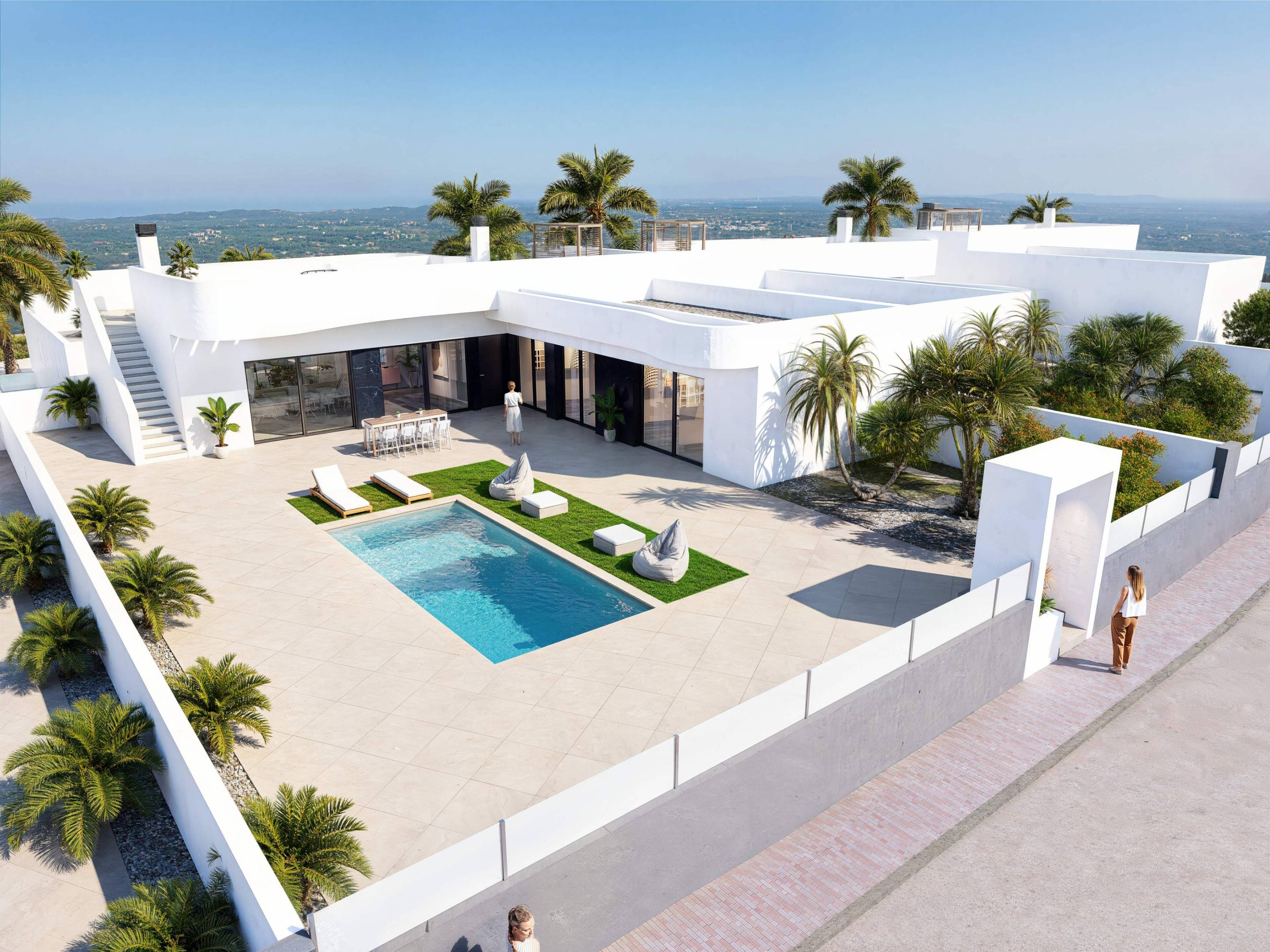 Second bathroom in 3-bedroom new-build villa, Algorfa
